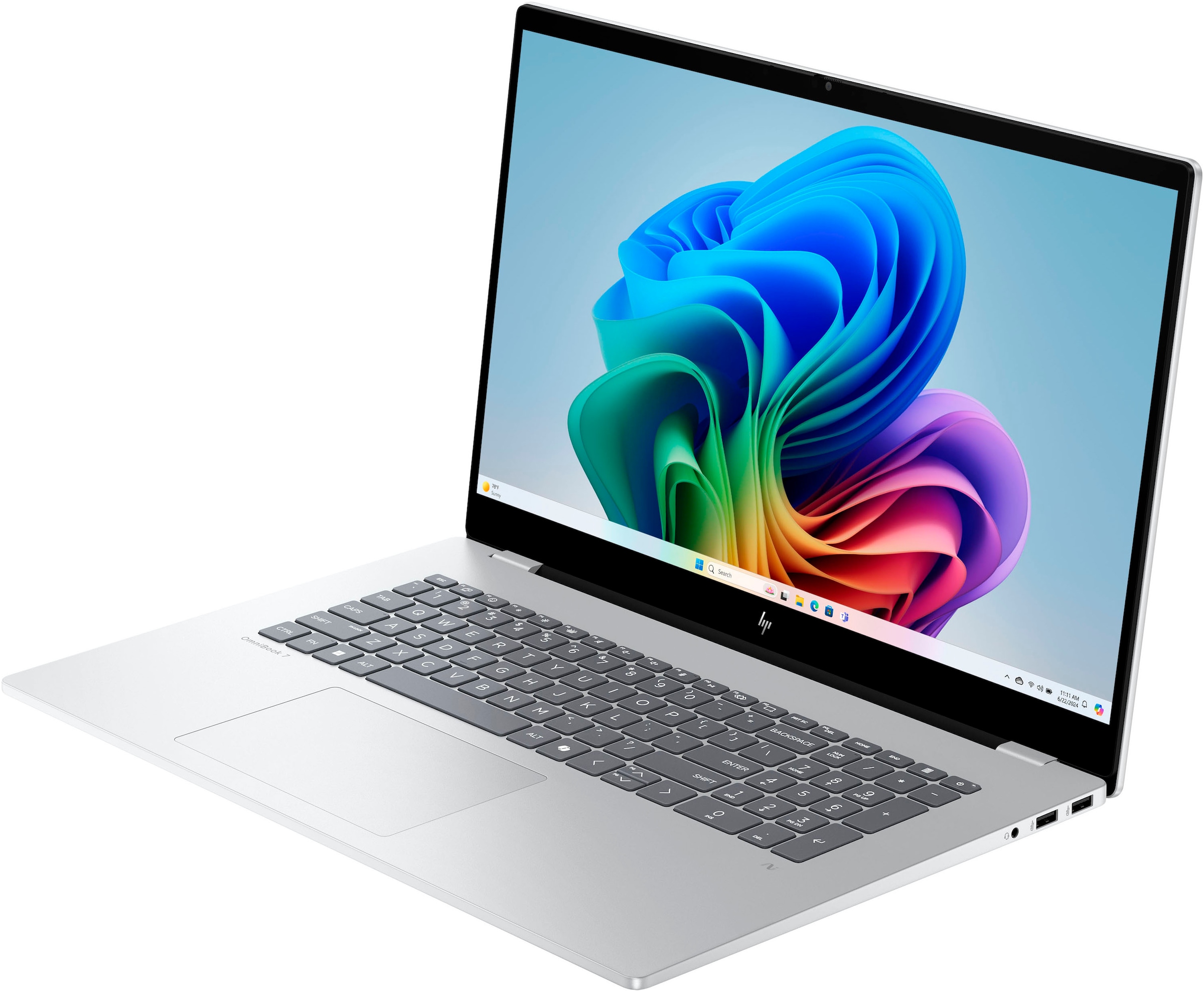 HP Notebook »OmniBook 7 17-dc0273ng«, 43,94 cm, / 17,3 Zoll, Intel, Ultra 7, ARC, 1000 GB SSD