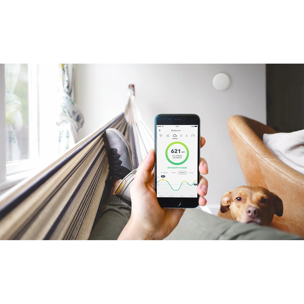 AIRTHINGS Smart-Home-Station »Raumluftsqualitäts- und Radonmonitor«