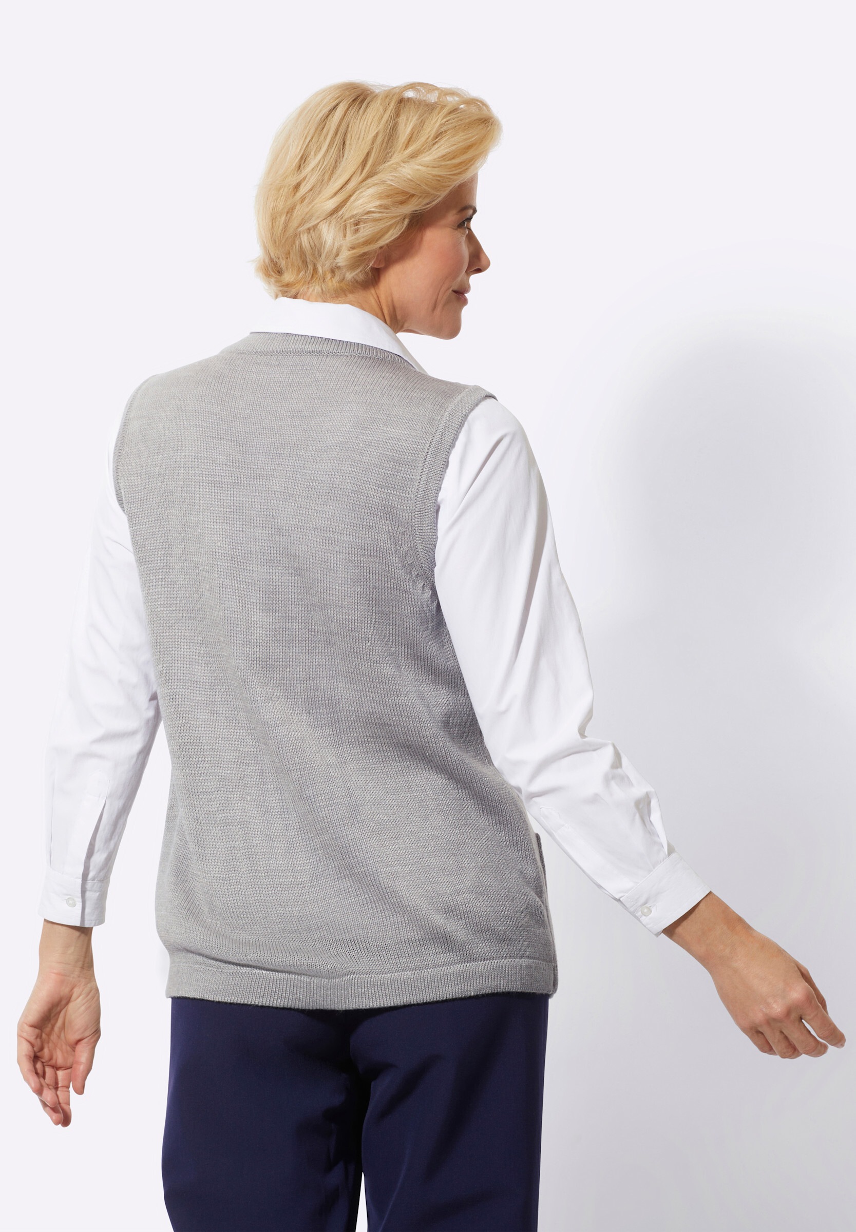 Witt Strickweste »Strickweste Strickweste mit Zopfmuster«