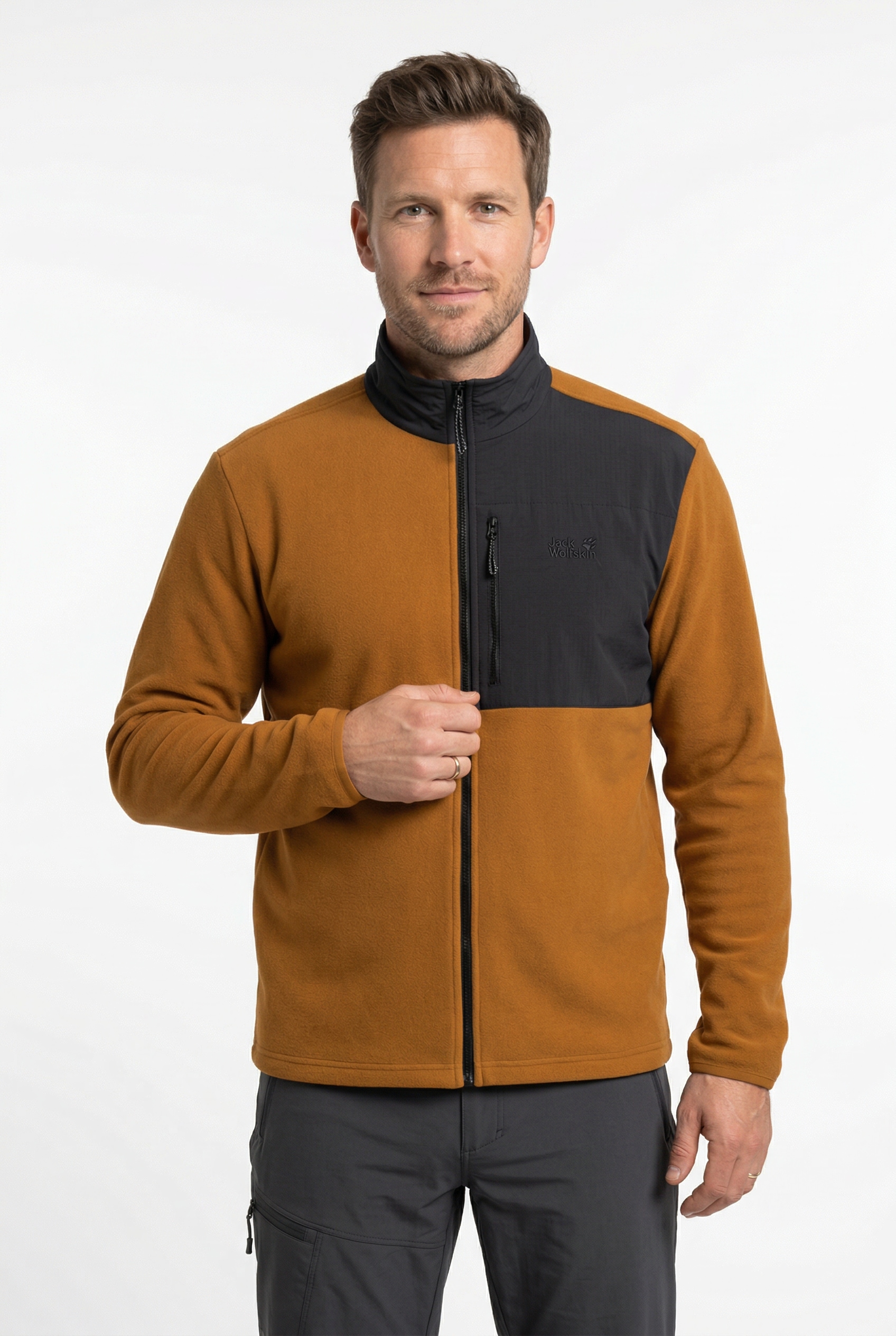 Jack Wolfskin Fleecejacke »SUMETRO FZ M« Atmungsaktiv, leicht, Übergangsjacke