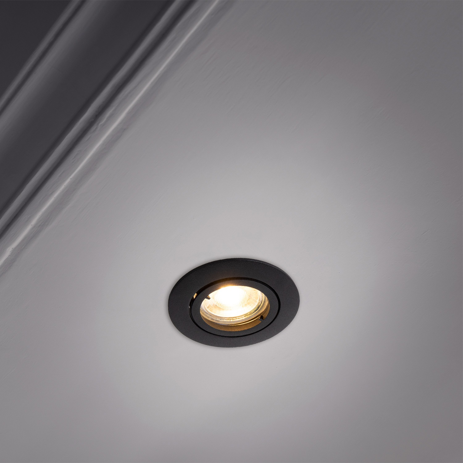 Paco Home Einbauleuchte »Lina«, 1 flammig, Leuchtmittel GU10 | ohne Leuchtmittel, Einbaustrahler Schwenkbar Strahler Spotlight Set GU10