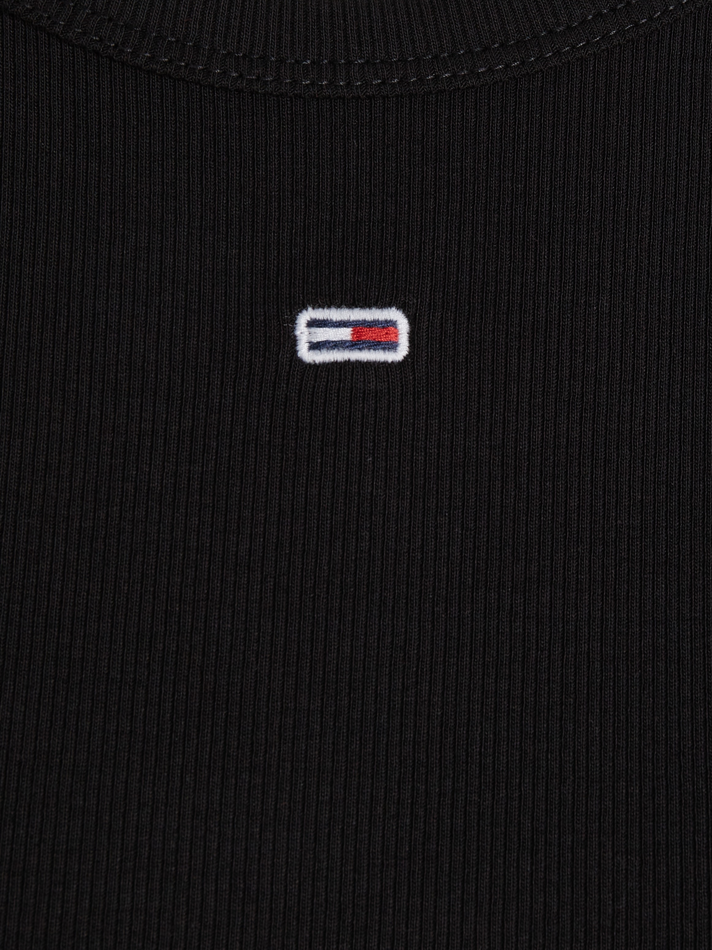 Tommy Jeans Curve T-Shirt »Slim Essential Rib«, Große Größen