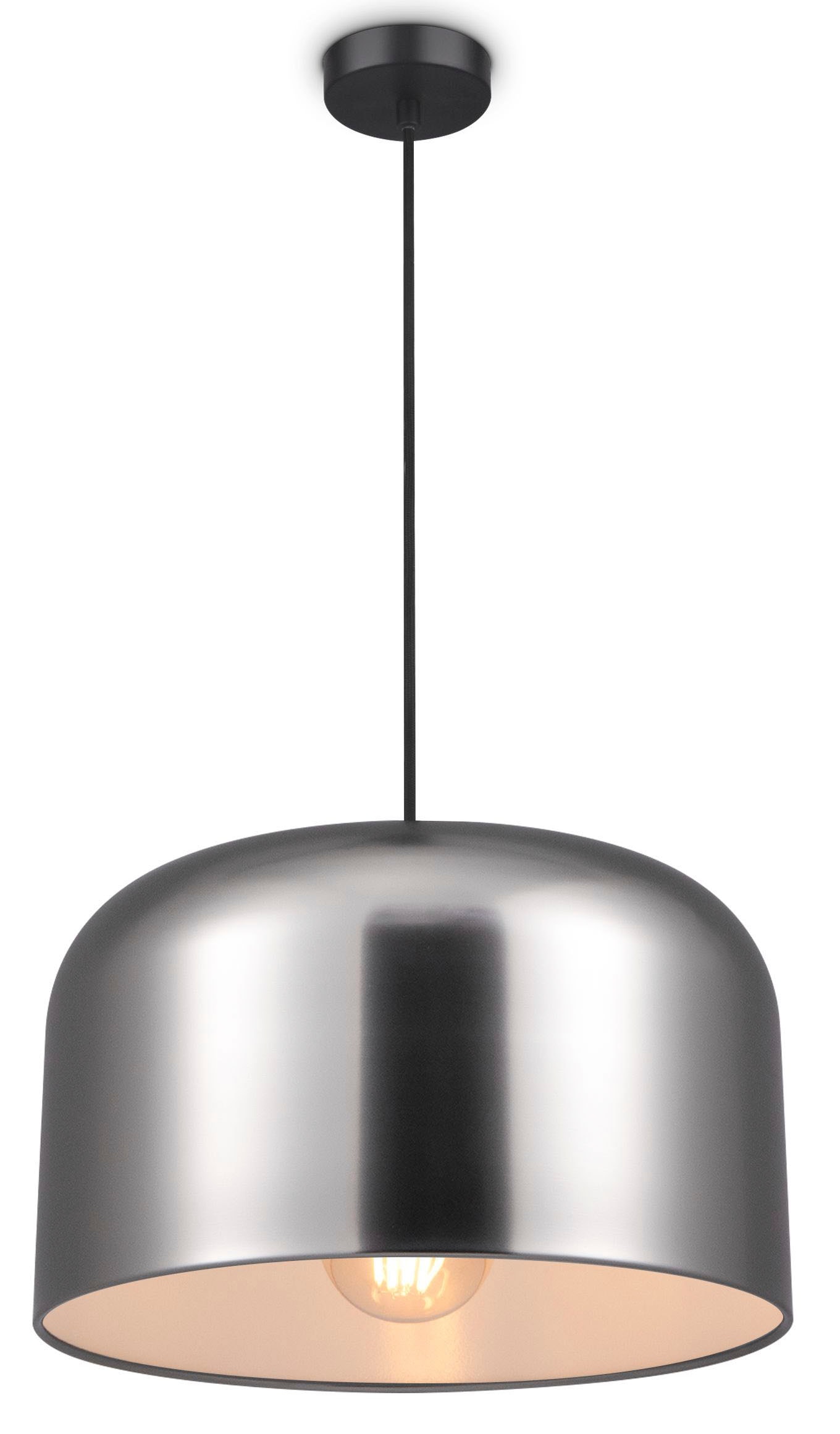 Paco Home Pendelleuchte »BOWL«, 1 flammig, Leuchtmittel E27 | ohne Leuchtmittel