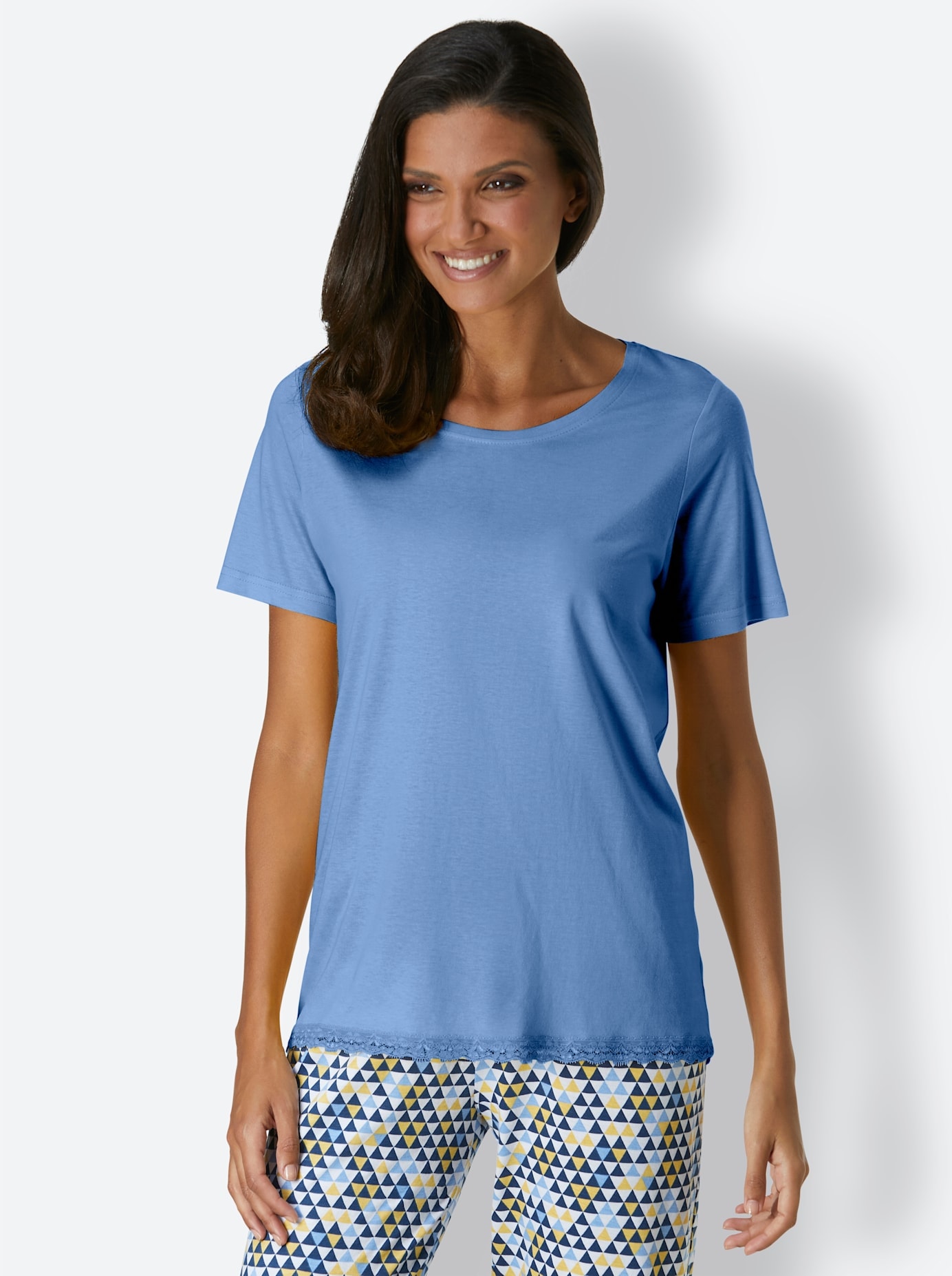 wäschepur Pyjamaoberteil »Schlafanzug-Shirt«, (1 tlg.)