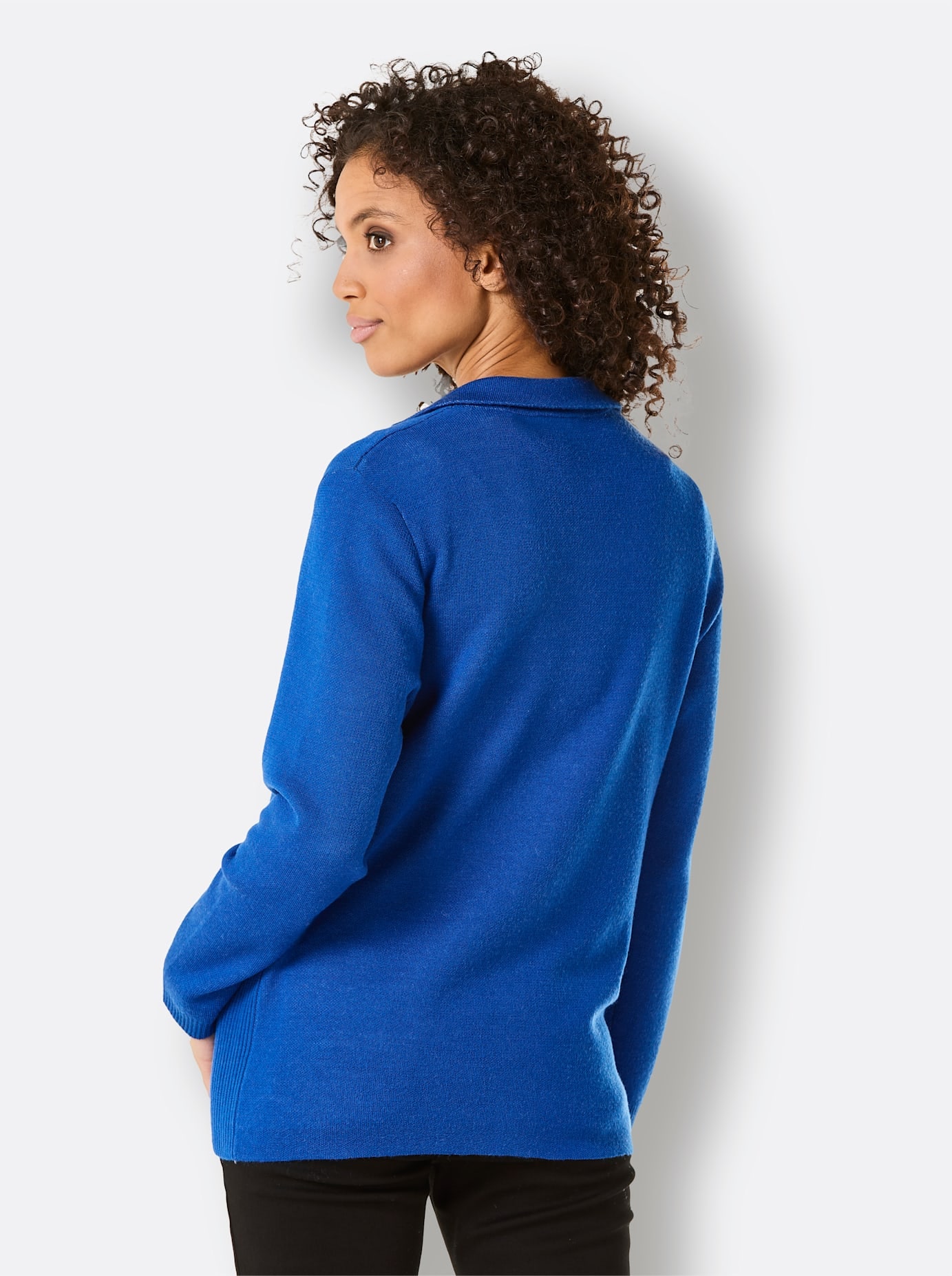 CREATION L PREMIUM Jacquardstrickjacke