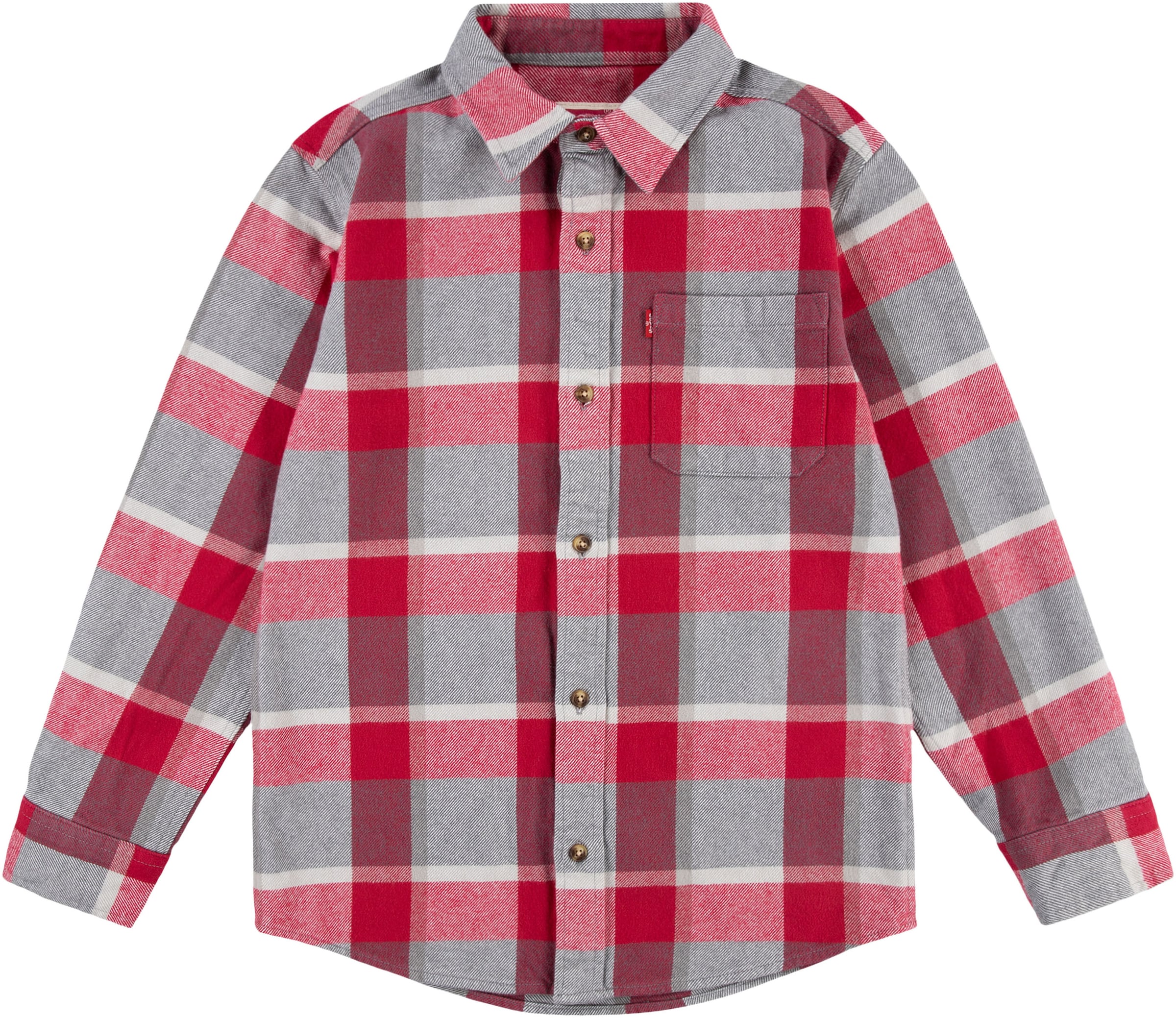 Levi's® Kids Flanellhemd »LVB LS FLANNEL SHIRT«, for BOYS