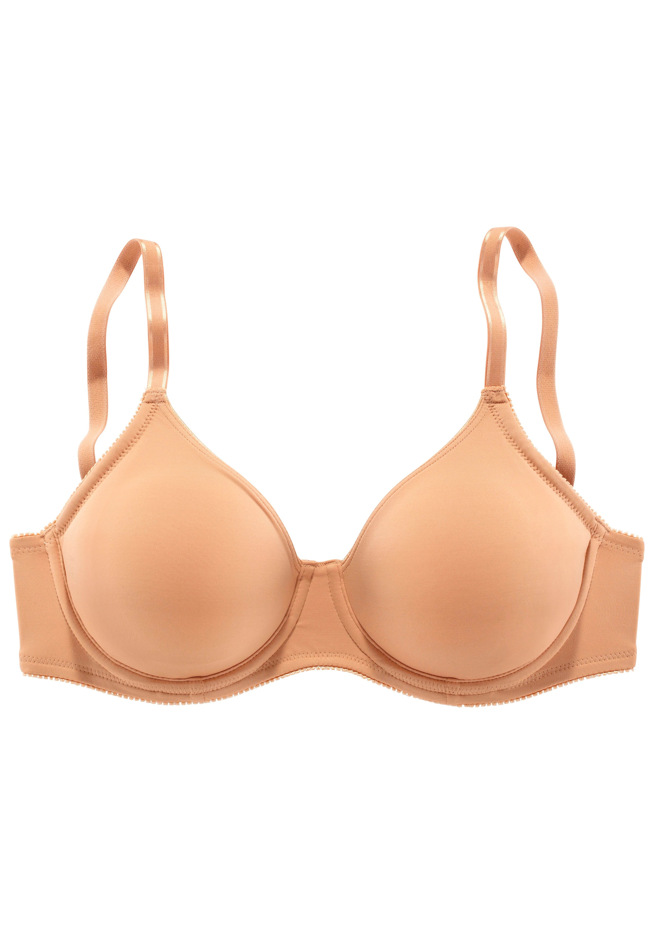 LASCANA T-Shirt-BH »perfect basic«, mit Bügel, ohne Schale, Basic Dessous