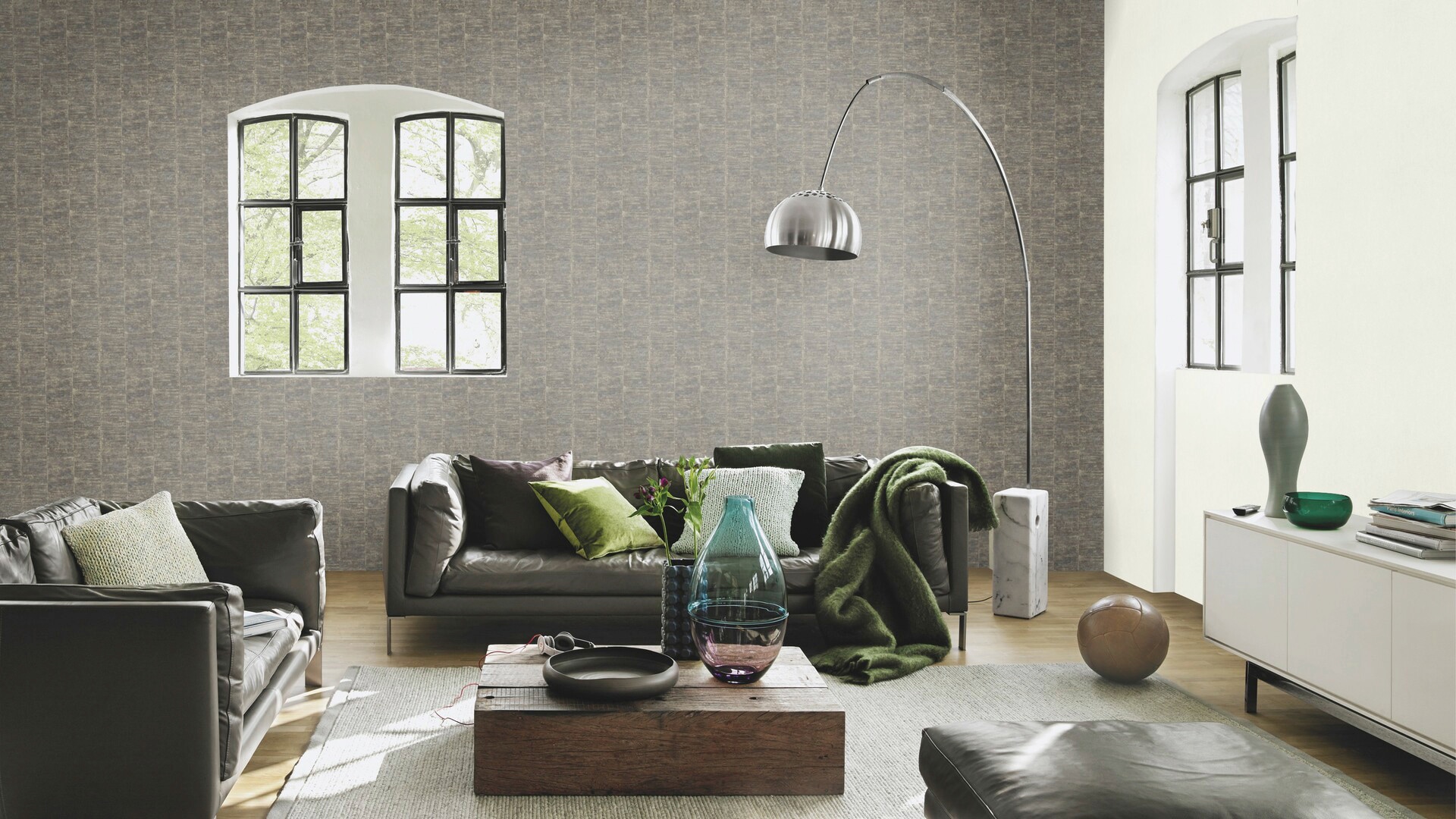 Rasch Vliestapete »Linares« einfarbig | gestreift gut lichtbeständig, hochwaschbeständig