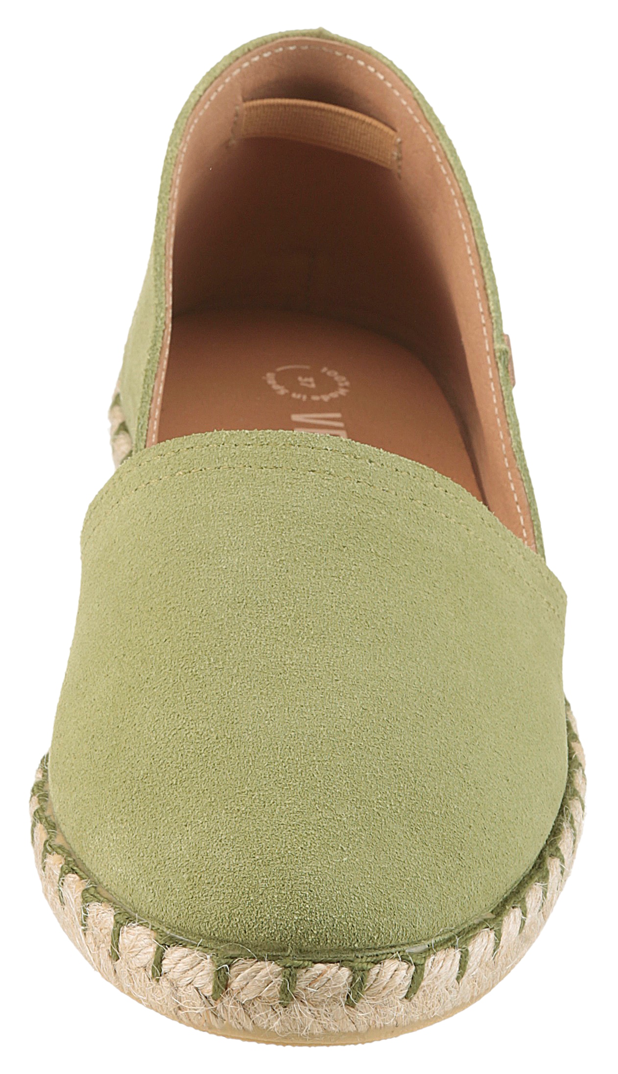 VERBENAS Espadrille »CARMEN SERRAJE«, Schlupfschuh, Sommerschuh, Loafer mit typischem Jute-Rahmen
