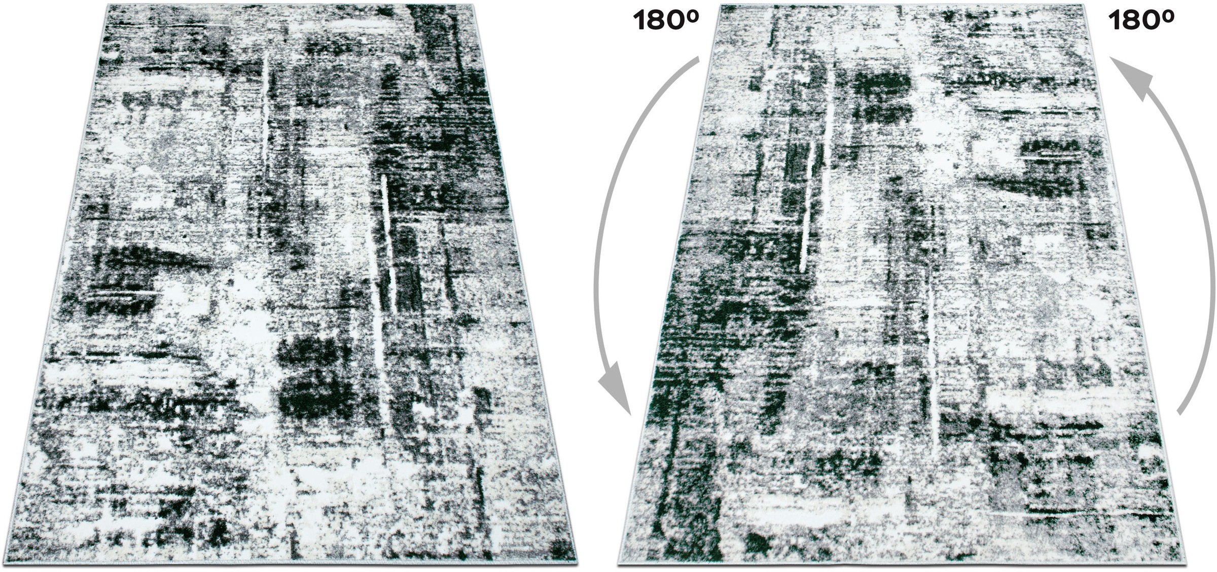 OTTO home Teppich »Salsa« rechteckig 9 mm Höhe mit besonders weichem Flor, Kurzflor, im Vintage-Look, dichte Qualität