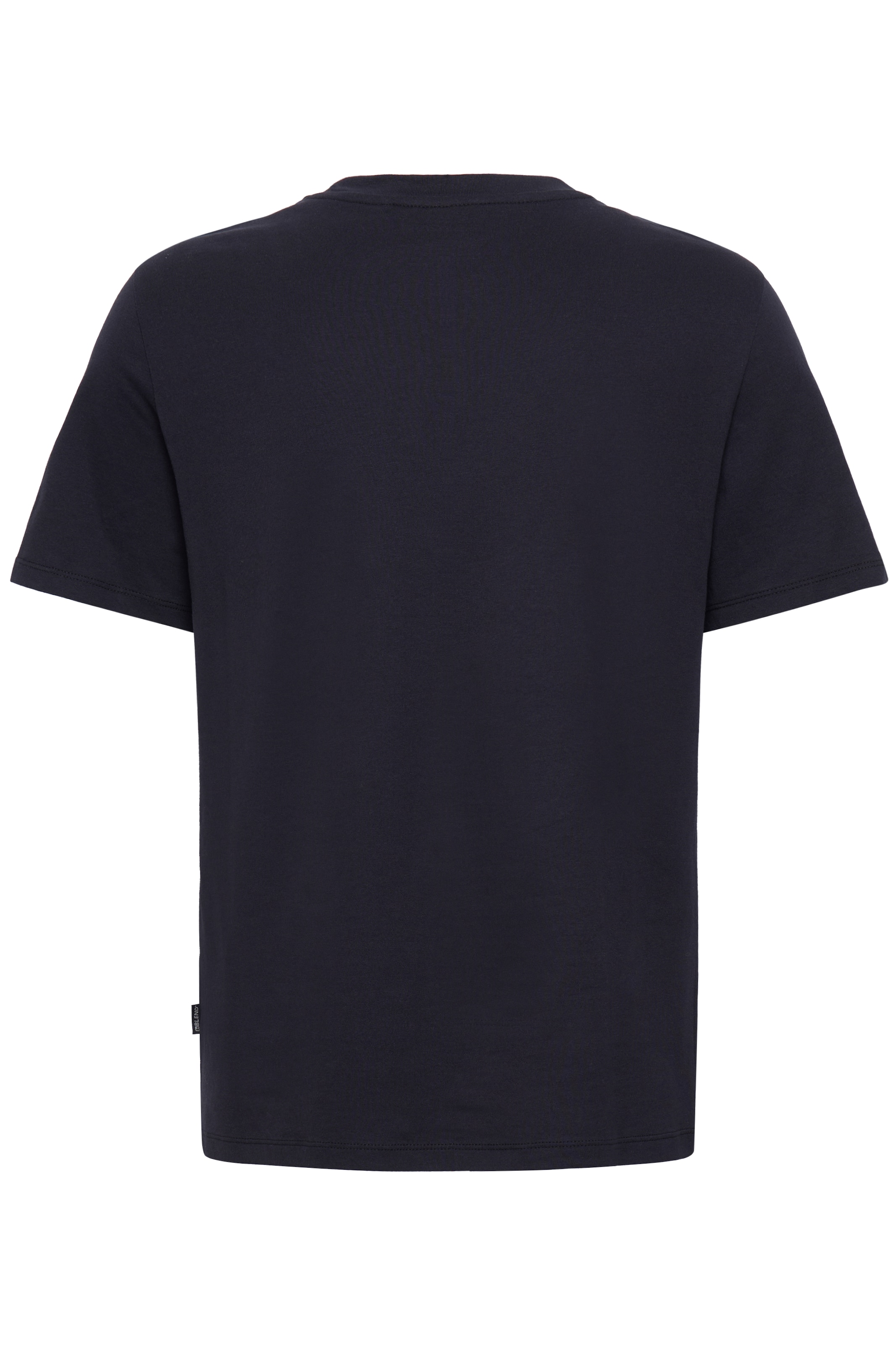 Blend Rundhalsshirt »BHLOGAN  S/S EMB TEE« Baumwolle, regular fit