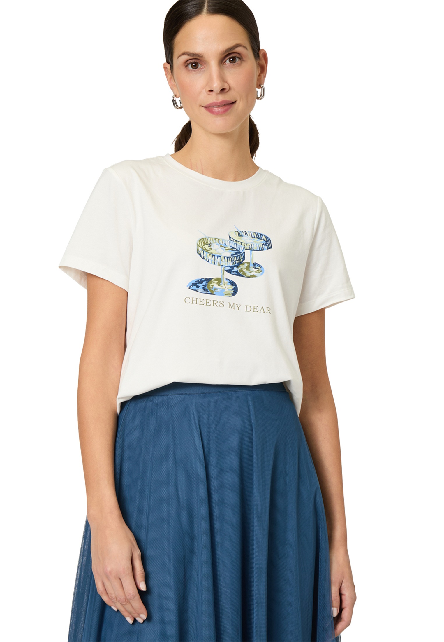 Zero T-Shirt »Shirt mit Motiv«