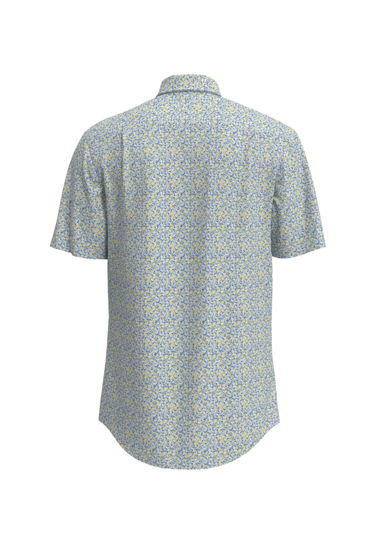 seidensticker Businesshemd »Regular«, Regular Kurzarm Button-Down-Kragen Druck