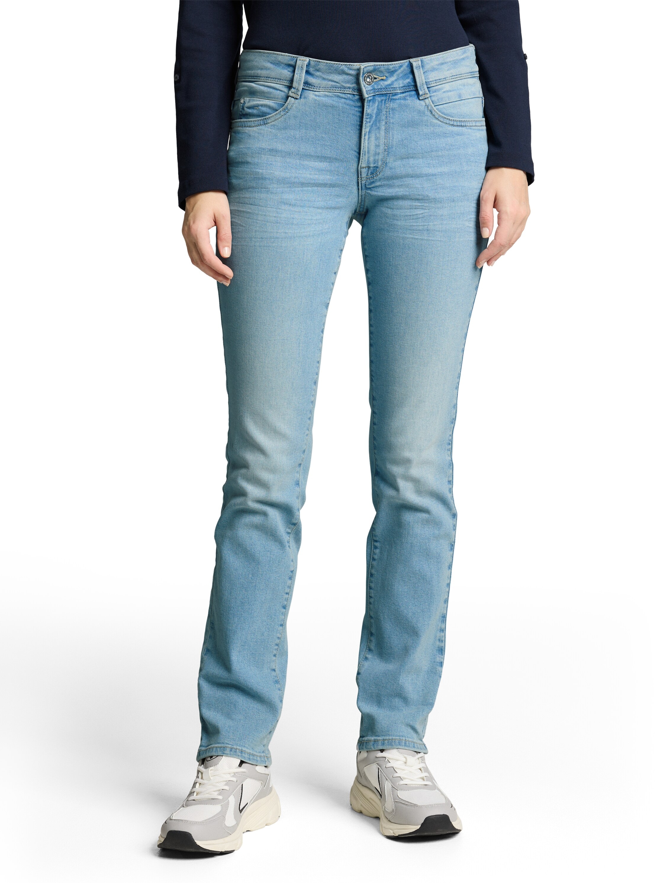 TOM TAILOR Straight-Jeans »LIVA« im Five-Pocket Style