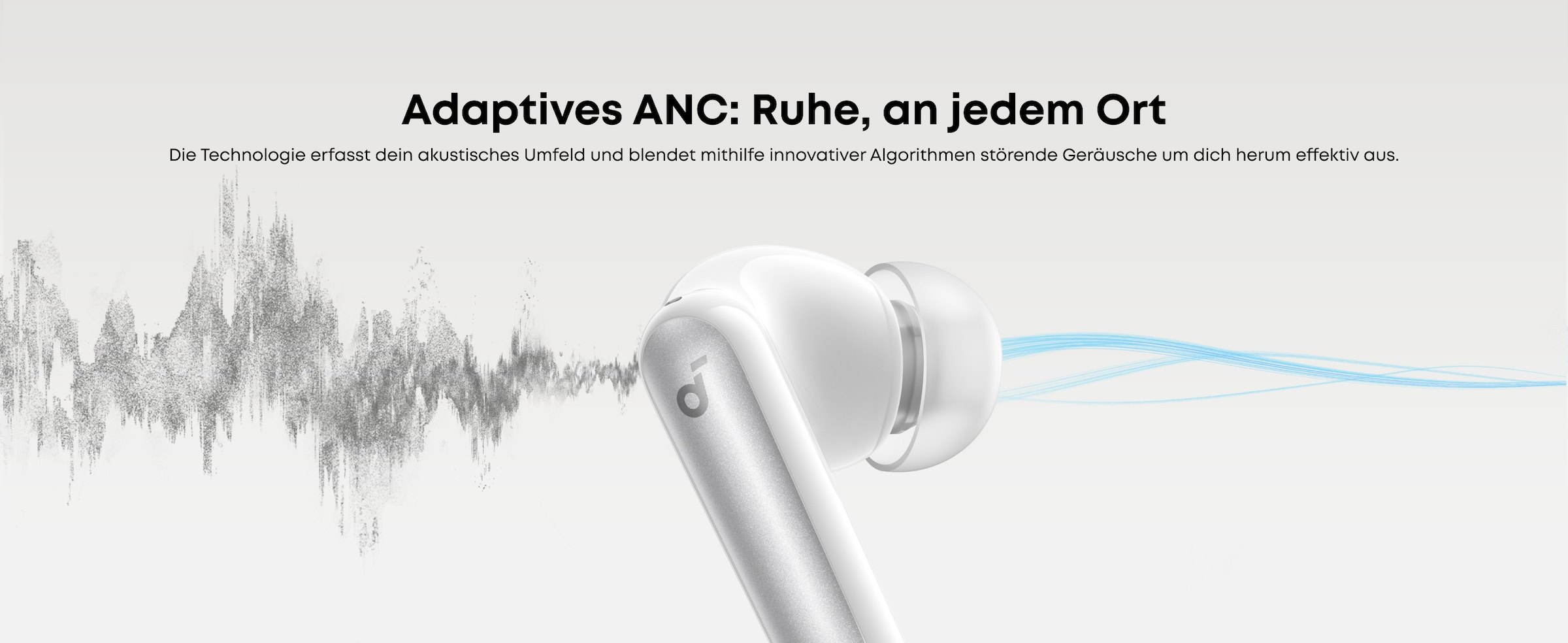 Anker wireless In-Ear-Kopfhörer »soundcore P41i« Bluetooth Active Noise Cancelling (ANC)