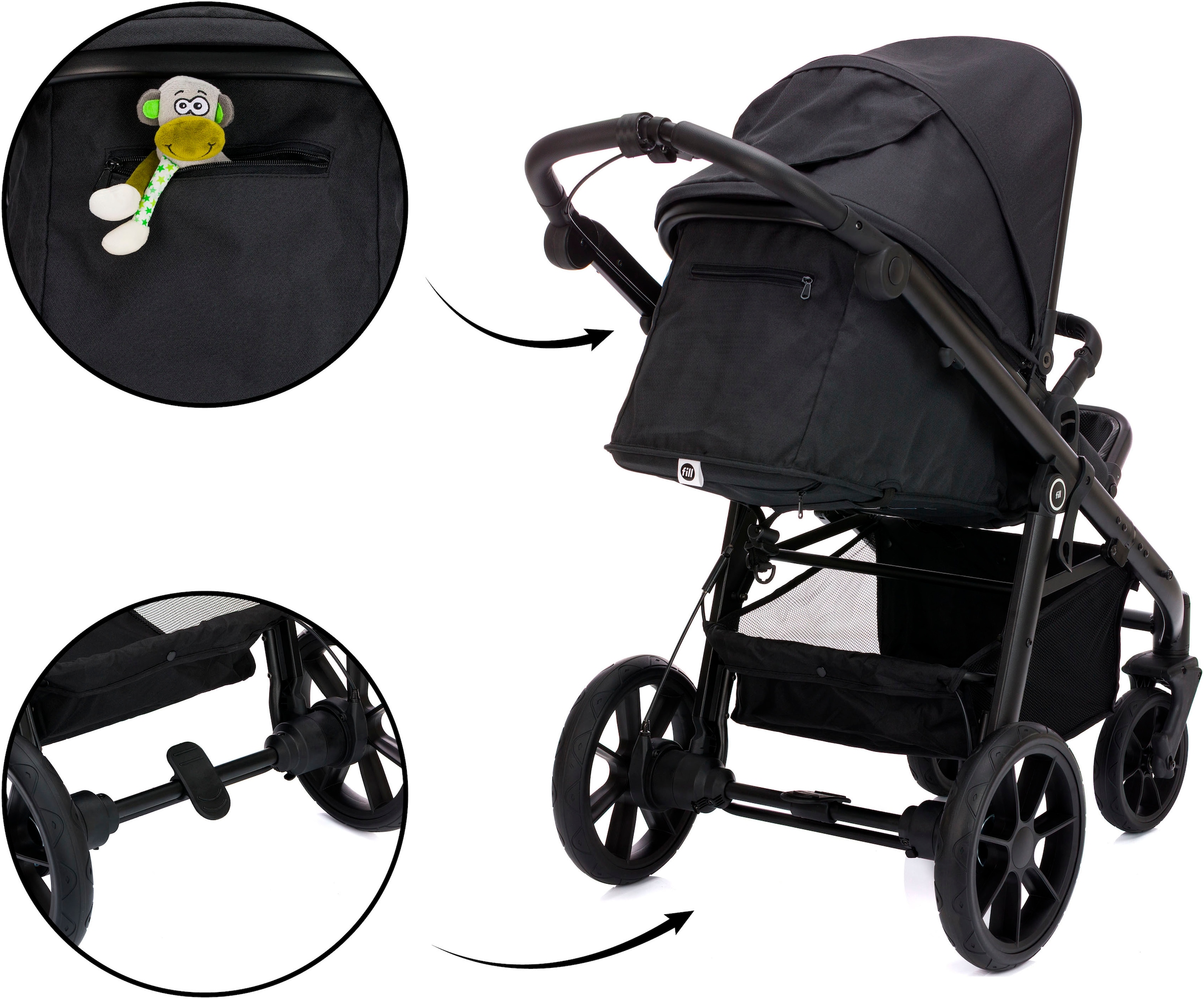 Fillikid Kinder-Buggy »Fill Voyager« 22 kg