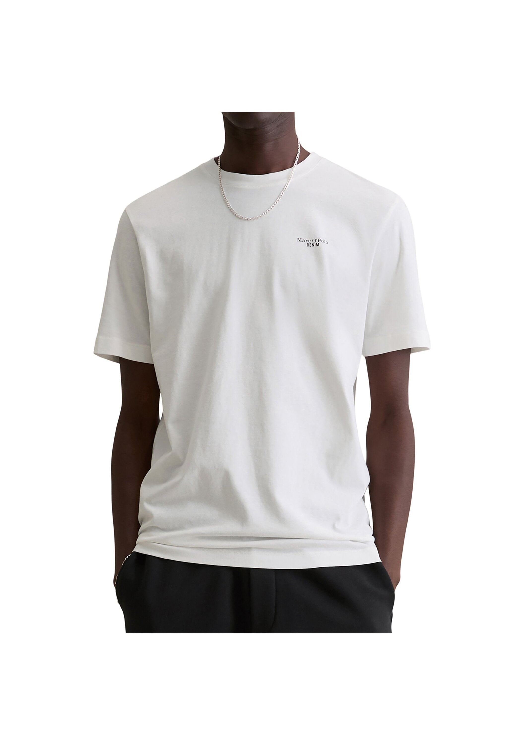 Marc O'Polo DENIM T-Shirt »T-Shirt T-Shirt, SSL, Logo Print, Doubl 2er Pack« 2