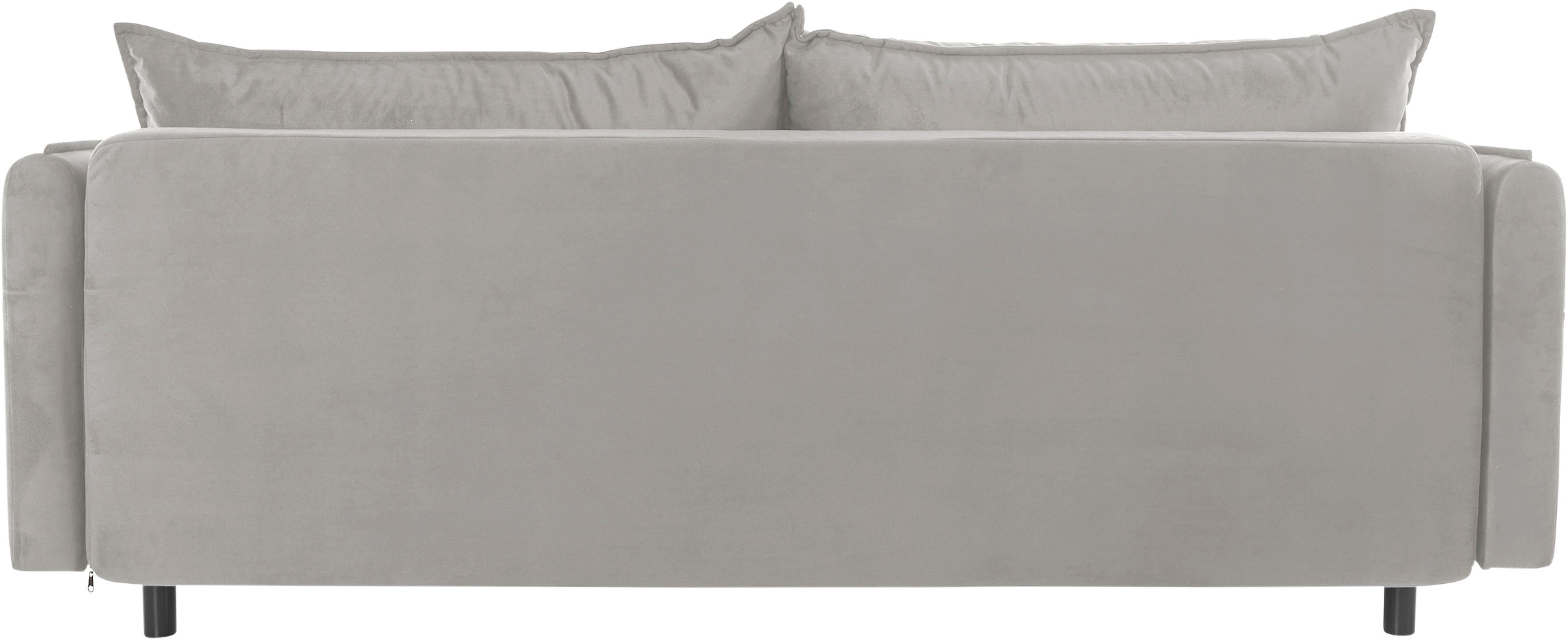 INOSIGN Schlafsofa »Asra«, incl. Bettfunktion und Bettkasten, Seitentasche im Armteil, Federkern