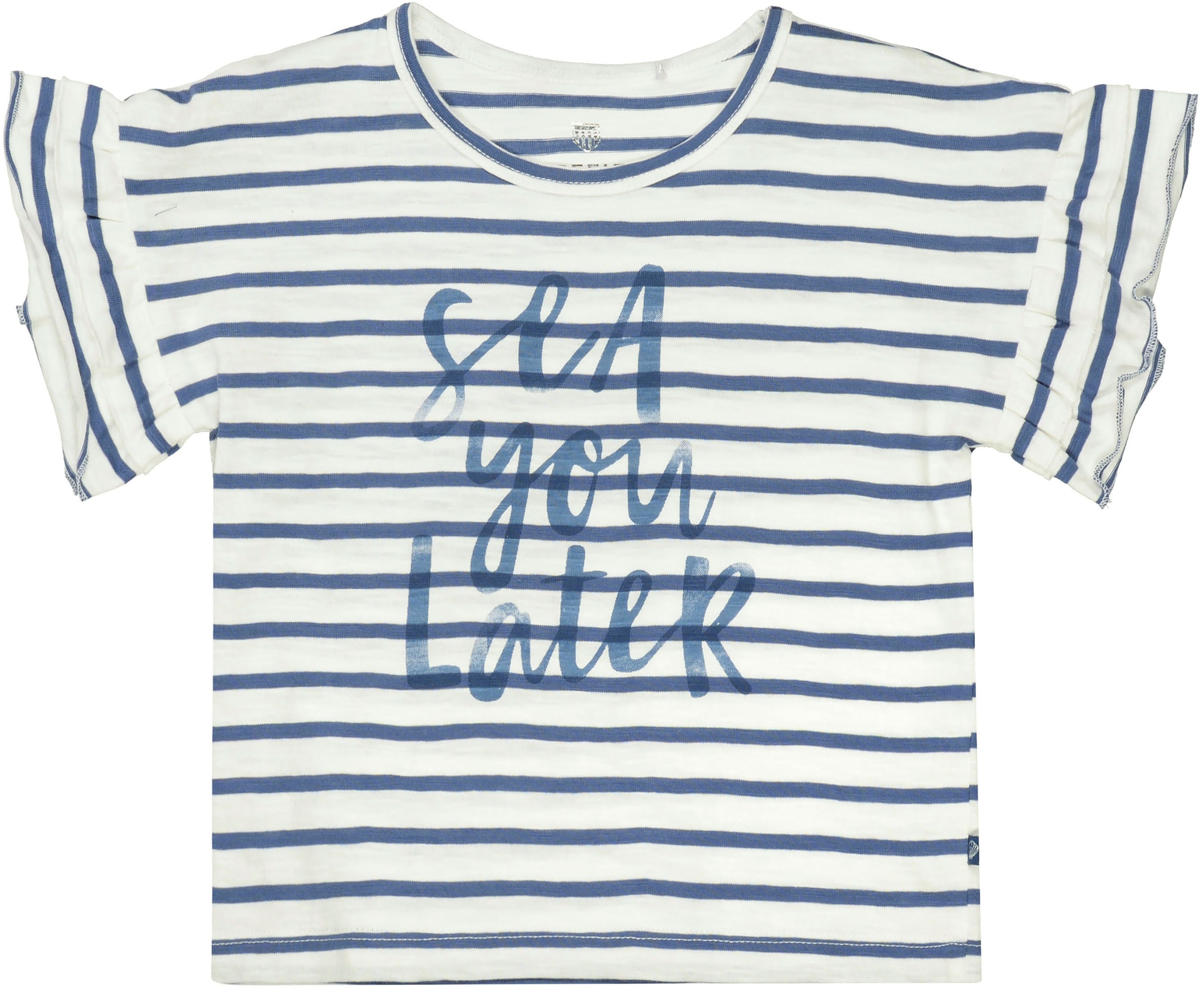 BASEFIELD T-Shirt, mit gerüschten Ärmeln