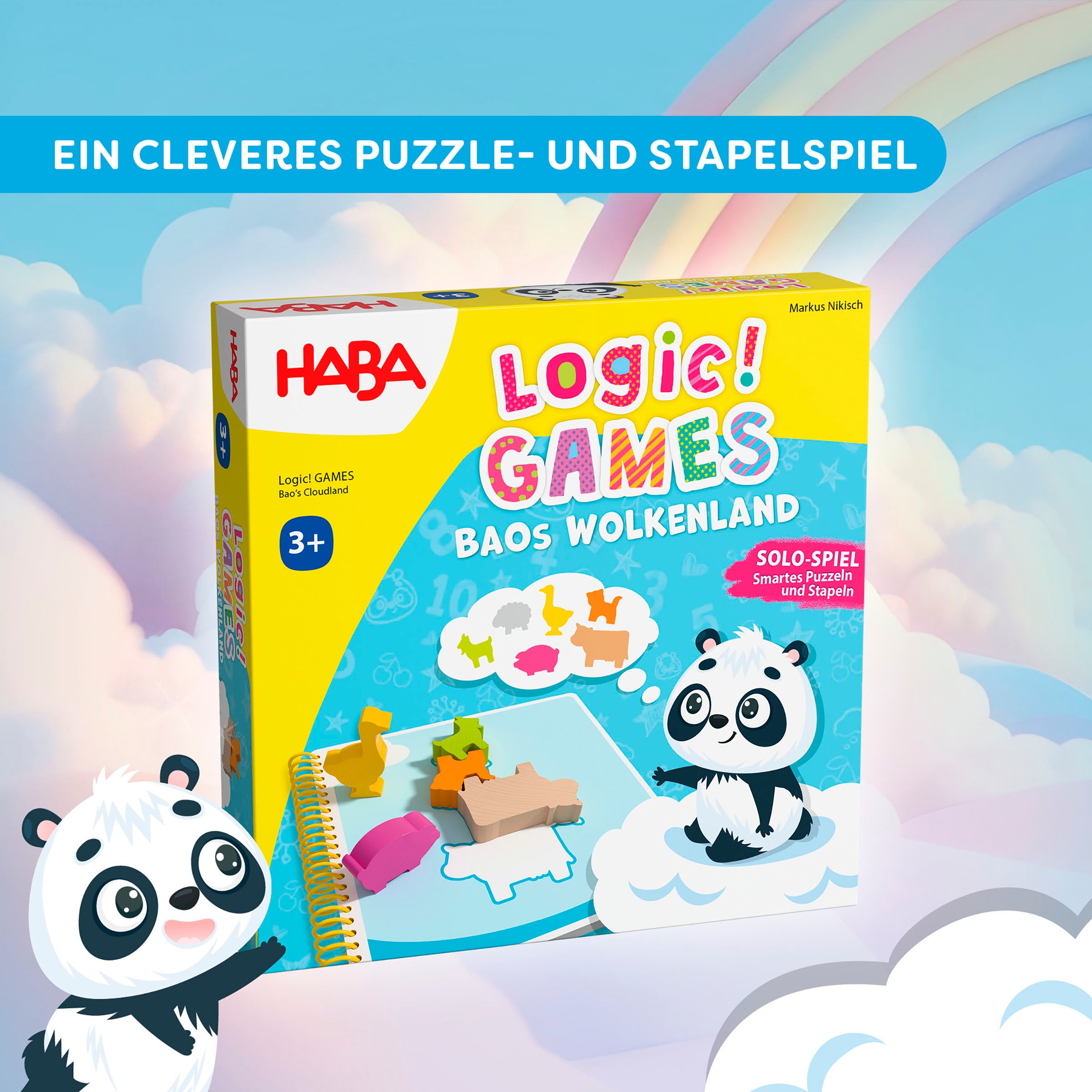 Haba Spiel »Baos Wolkenland, Logic! GAMES«