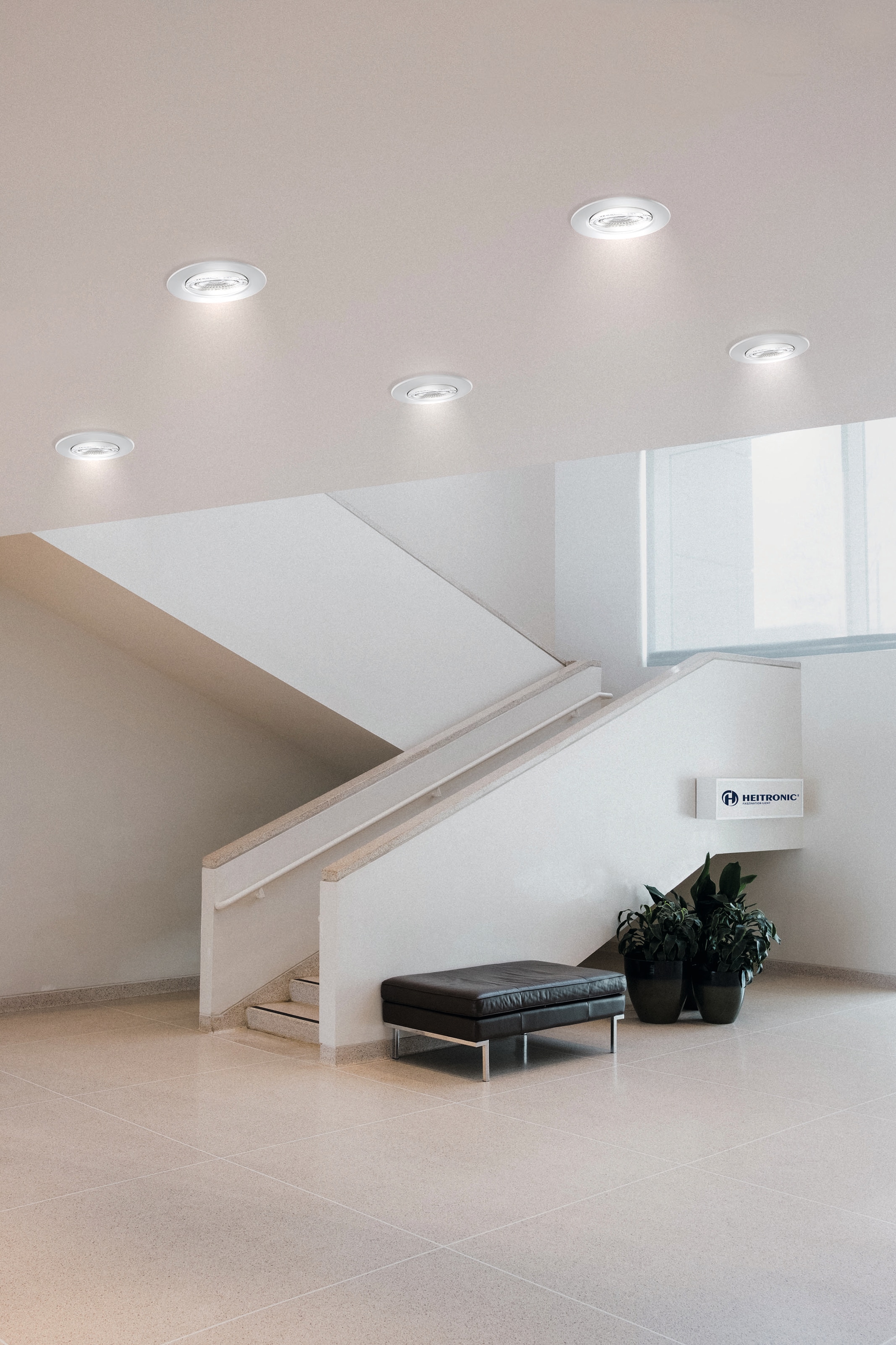HEITRONIC LED Einbaustrahler »DL7002«, 1 flammig, Leuchtmittel LED-Modul | LED fest integriert, Einbauleuchte, Downlight, schenkbar, inkl. Wechselblenden