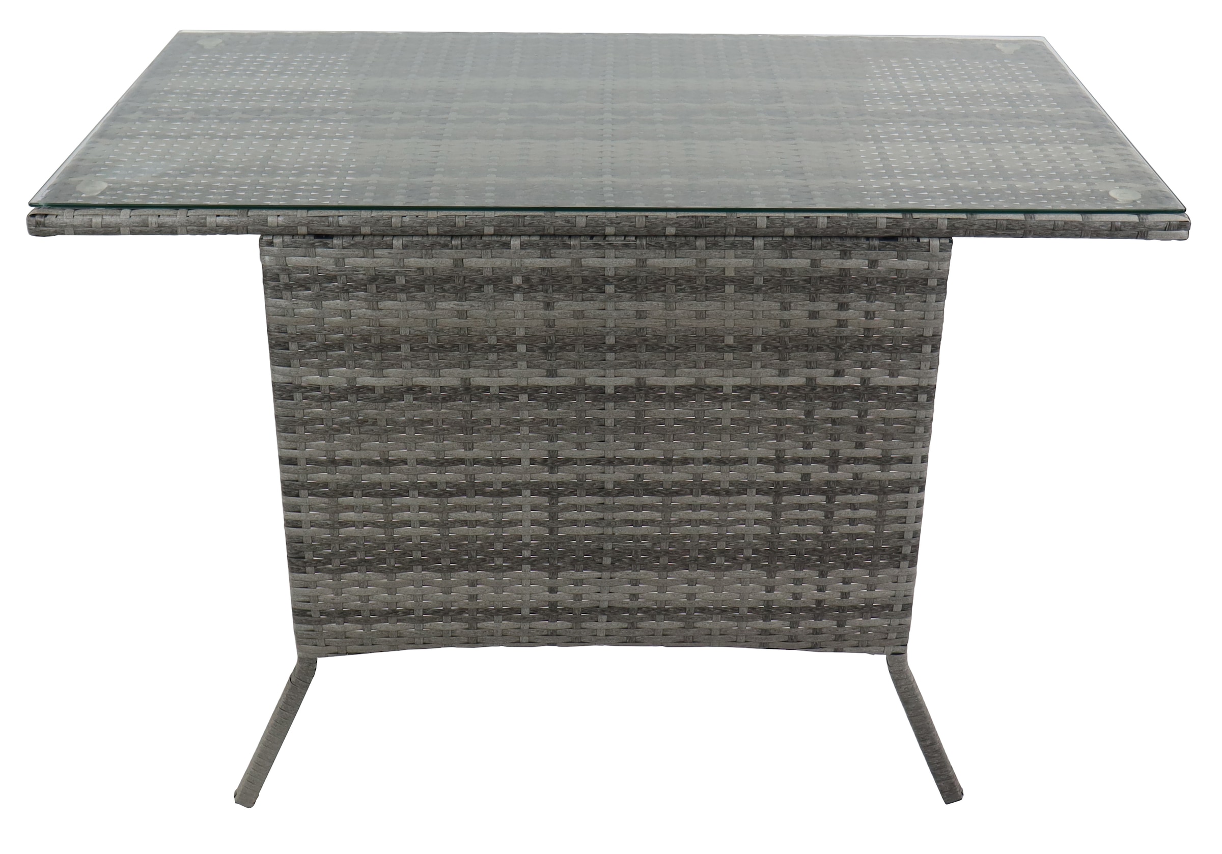 VCM Gartentisch »Rattan Gartentisch Balkontisch Raloso 114x64«