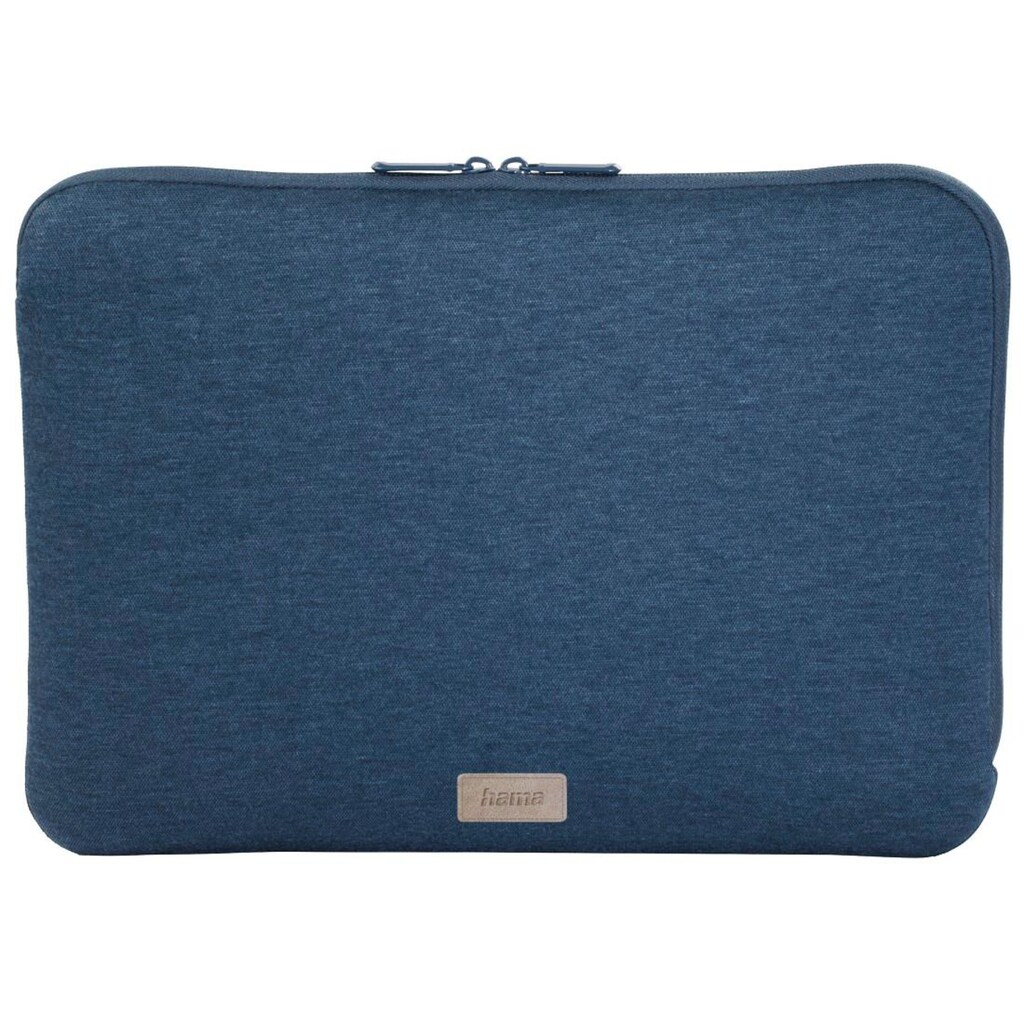 Hama Laptoptasche »Laptop-Sleeve "Jersey", bis 36 cm (14,1"), Blau, Notebooktasche«