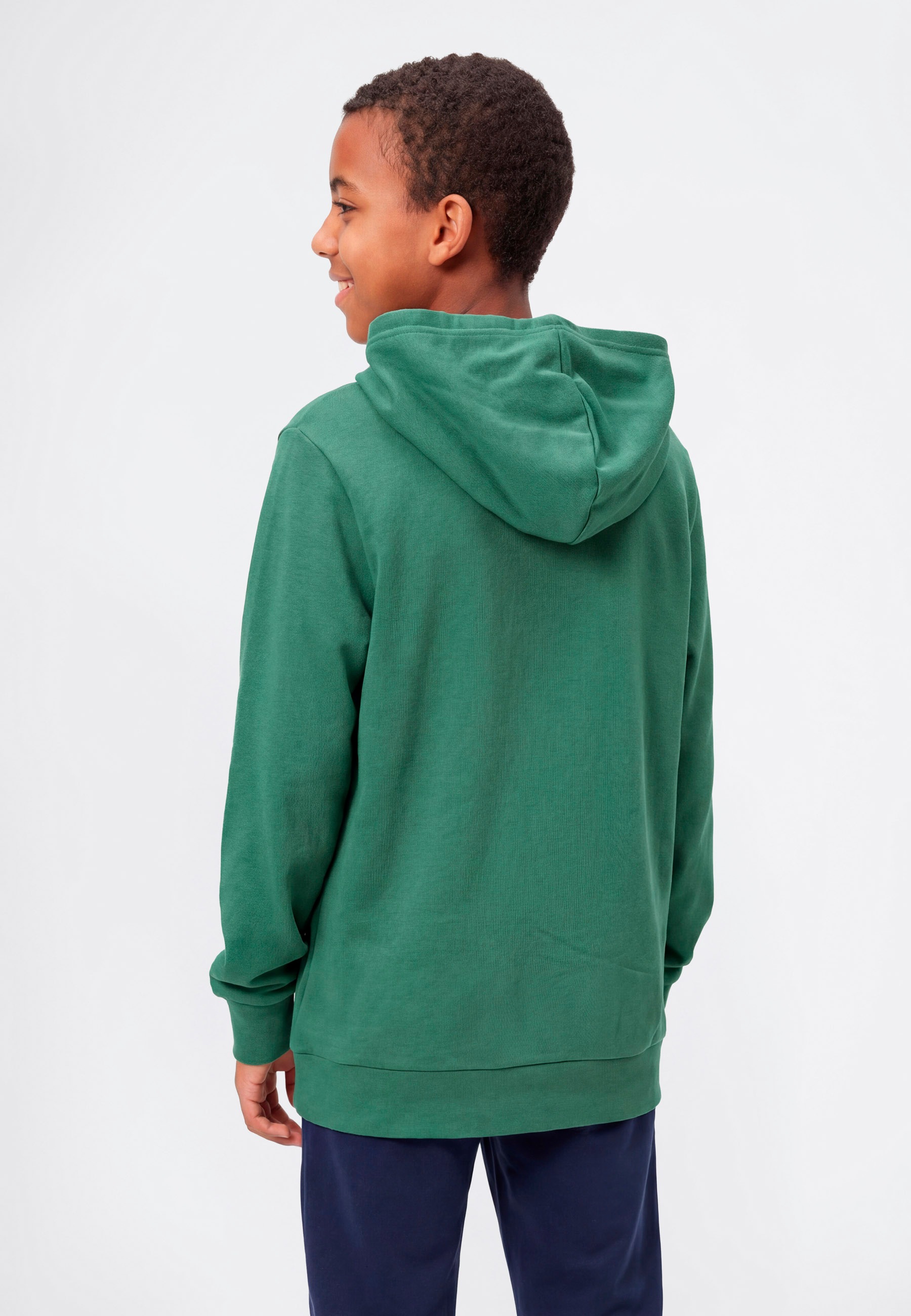 Champion Kapuzensweatshirt »ICONS CONTRAST Terry Hoodie«, mit Kapuze, Langarm, aus Baumwolle und Polyester, gerader Abschluss
