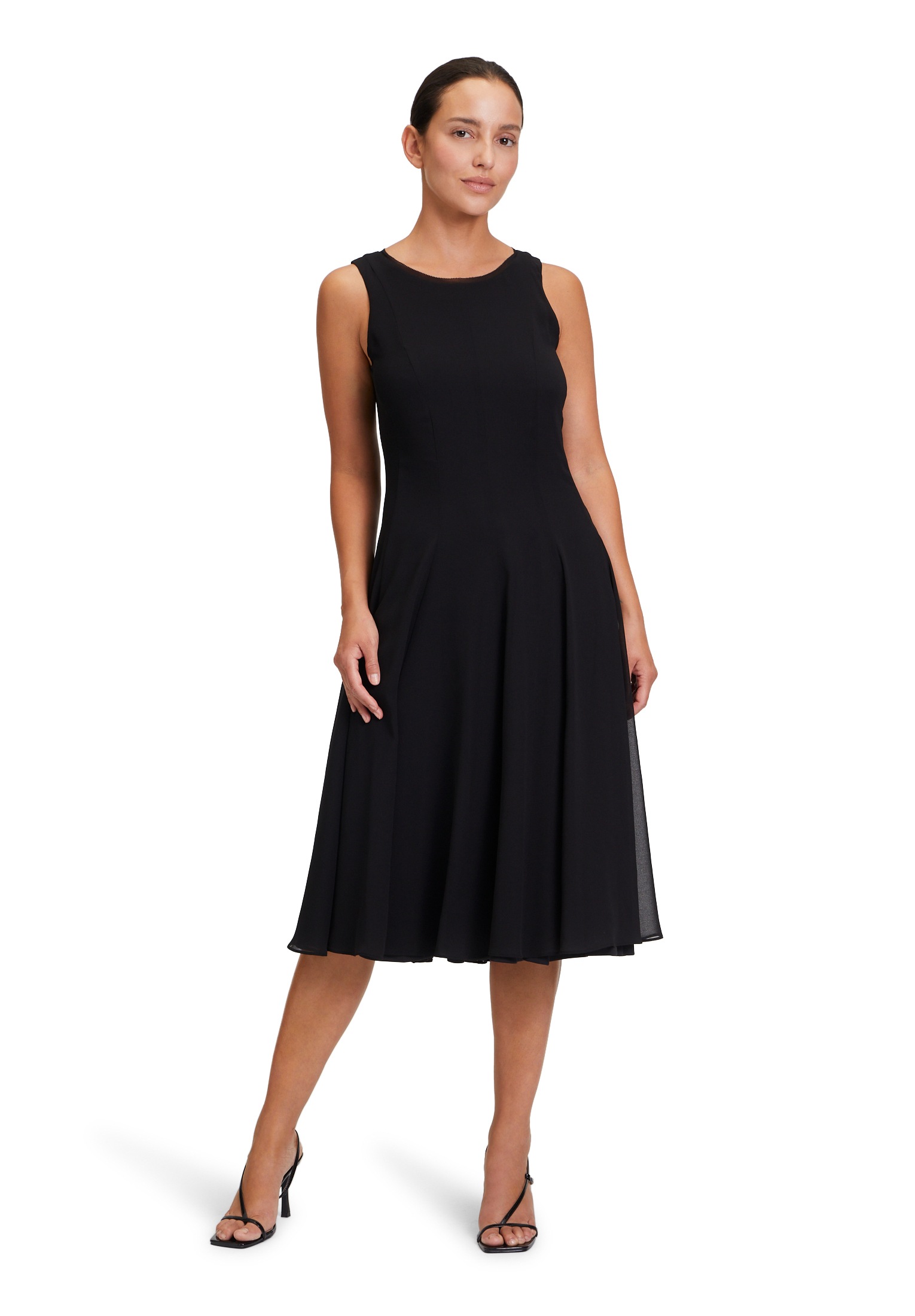 Vera Mont Chiffonkleid »Chiffonkleid kurzarm«