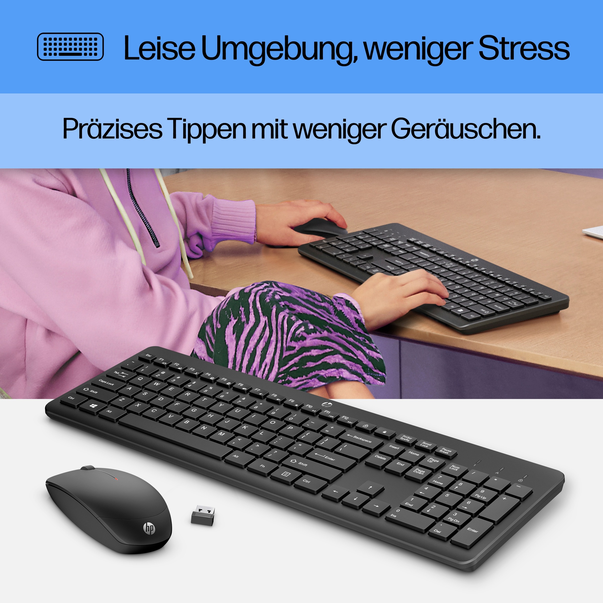 HP Tastatur- und Maus-Set »230«