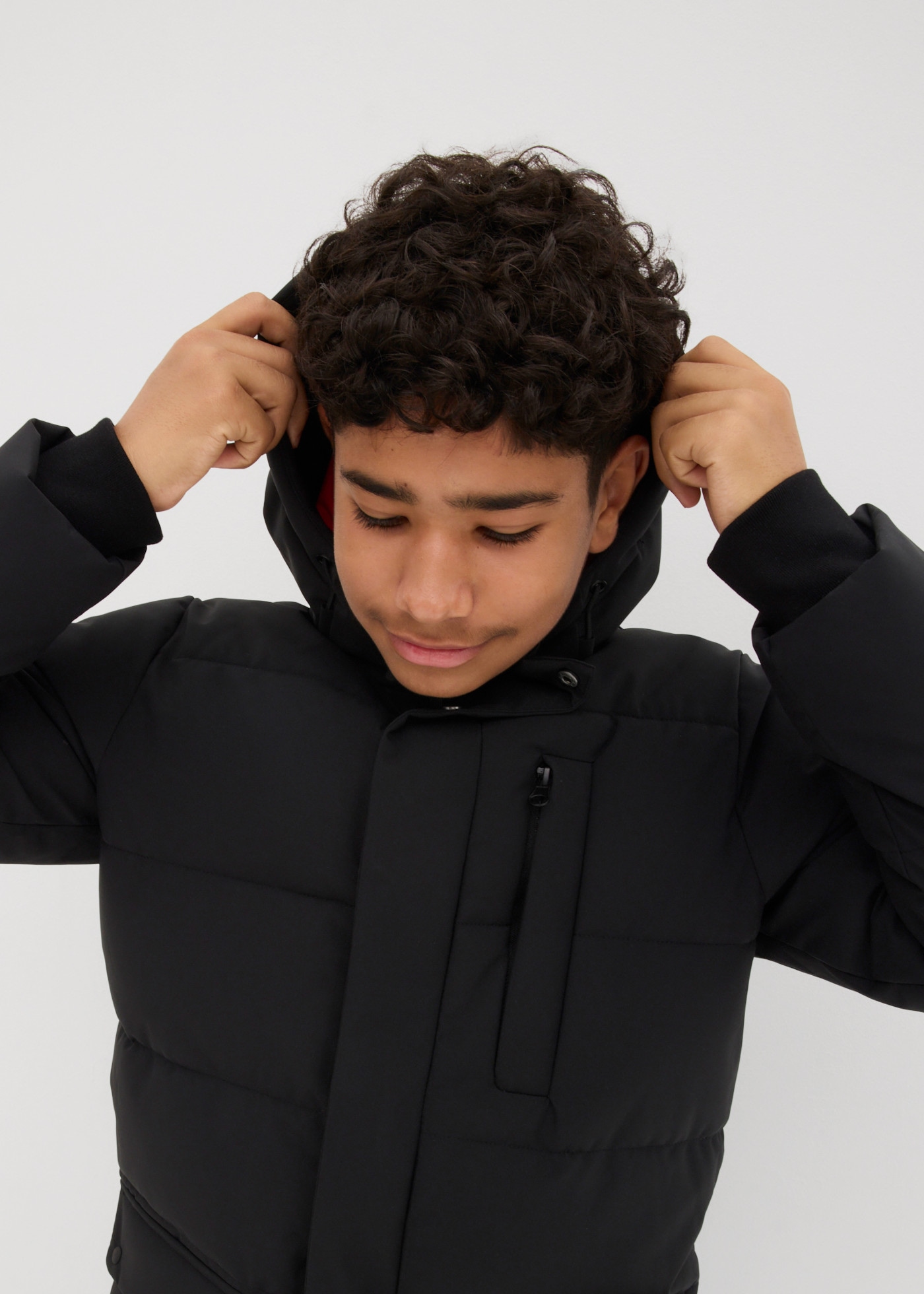 bonprix Steppjacke für Jungen, mit sportiven Details, im Casual-Stil