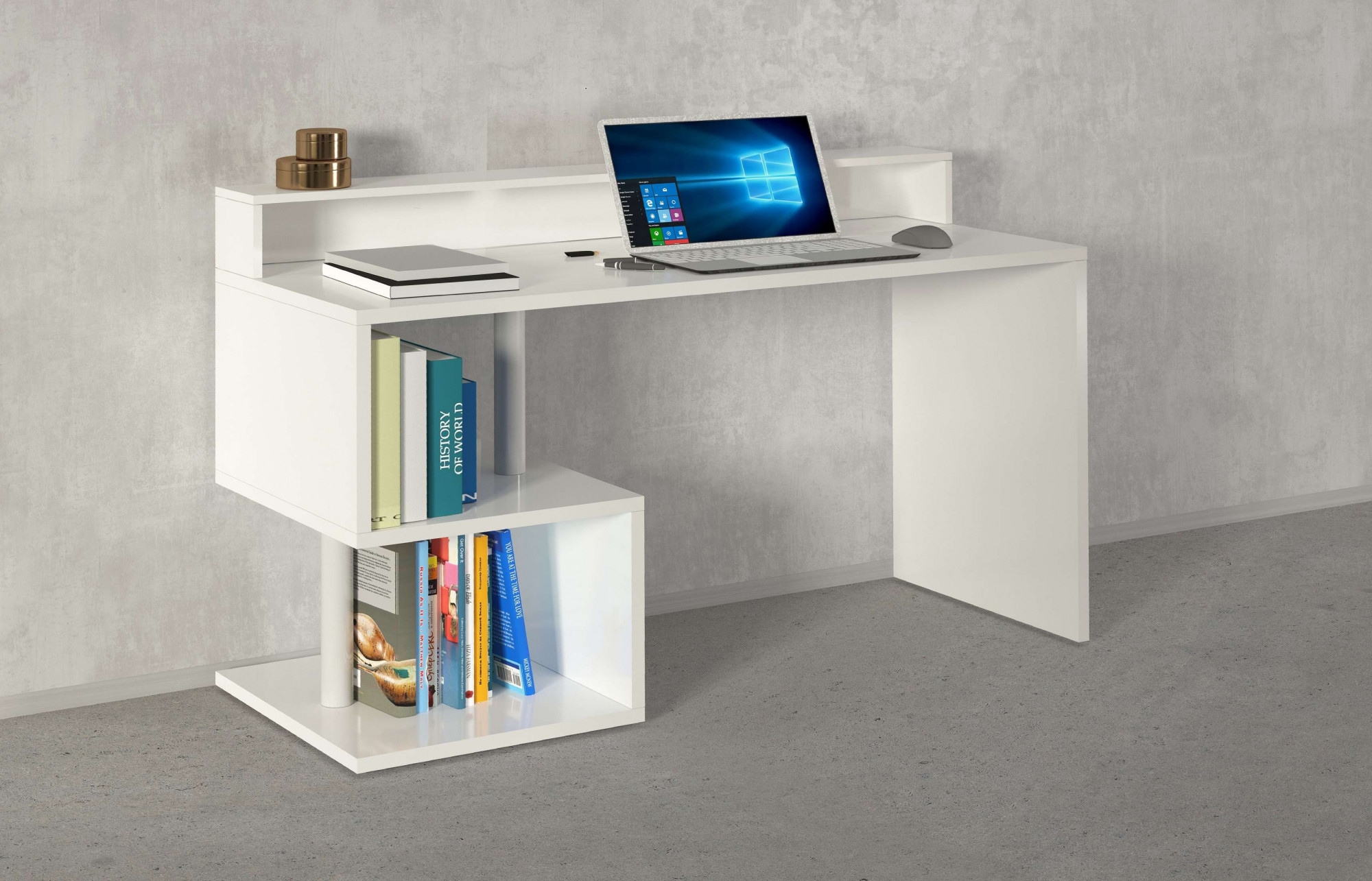 INOSIGN Schreibtisch »Esse, modernes Design«, in verschiedenen Breiten, mit und ohne Monitoraufsatz, Made in Italy