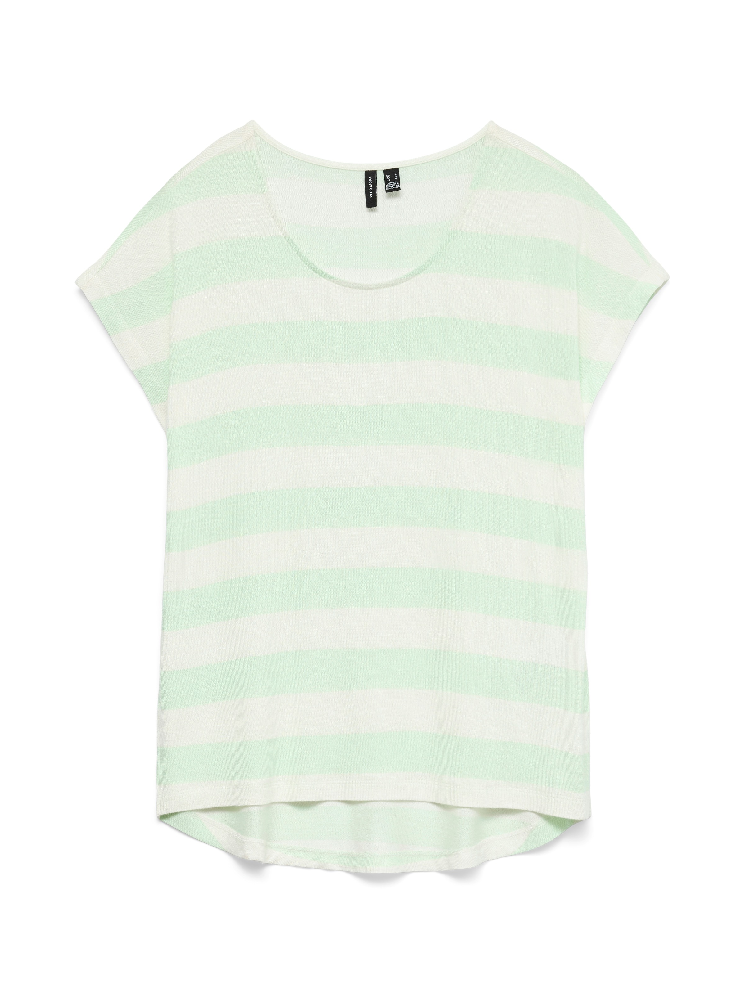 Vero Moda Kurzarmshirt »VMWIDE STRIPE SL TOP GA JRS NOOS«