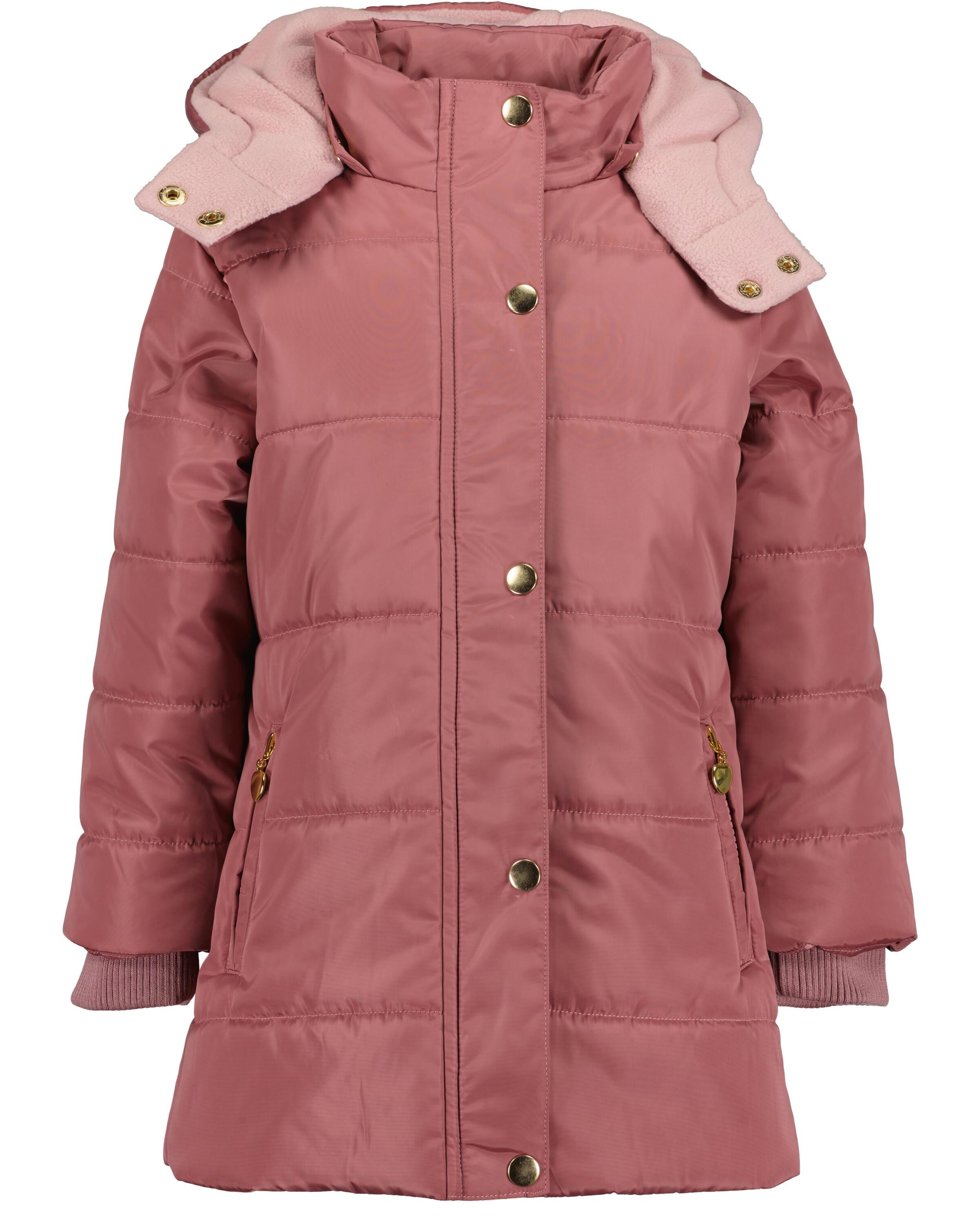 Blue Seven Mädchen Winterjacke »Wintermantel KIDS GIRLS BASICS« 1 Stk. tlg. mit Kapuze in lila, Größe 104