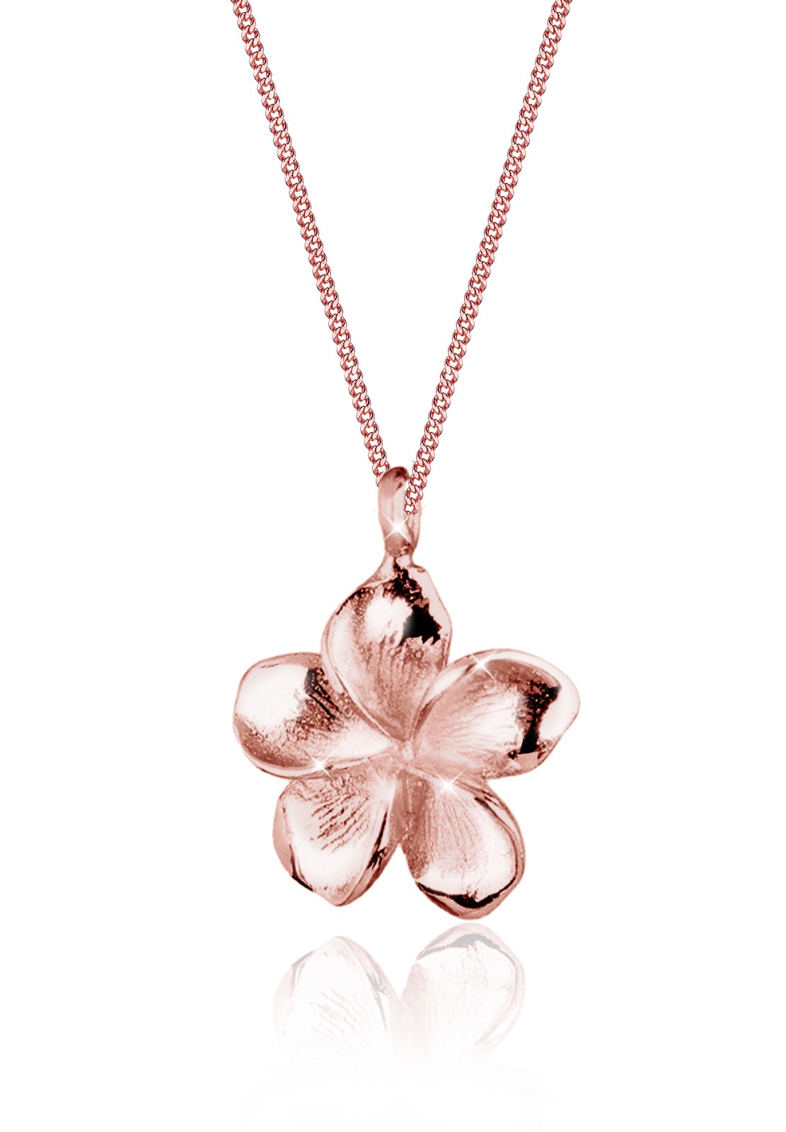 Elli Collierkettchen »Frangipani Blüte 925 Sterling Silber«