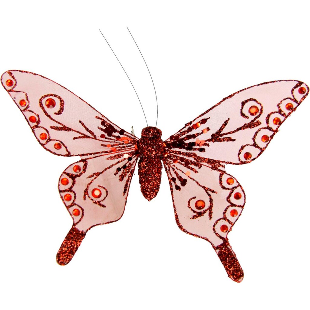 I.GE.A. Dekofigur »Deko-Schmetterling mit Clip«