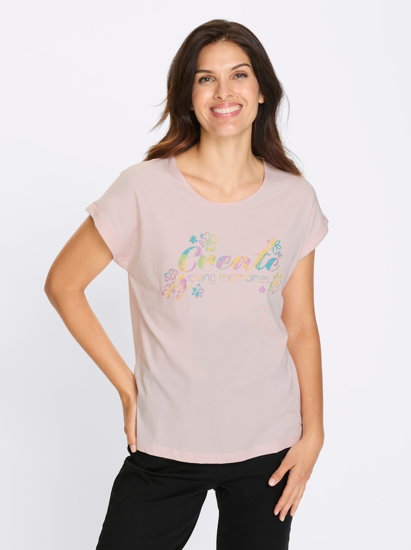 Classic Basics Rundhalsshirt »Kurzarm-Shirt« 1 tlg.