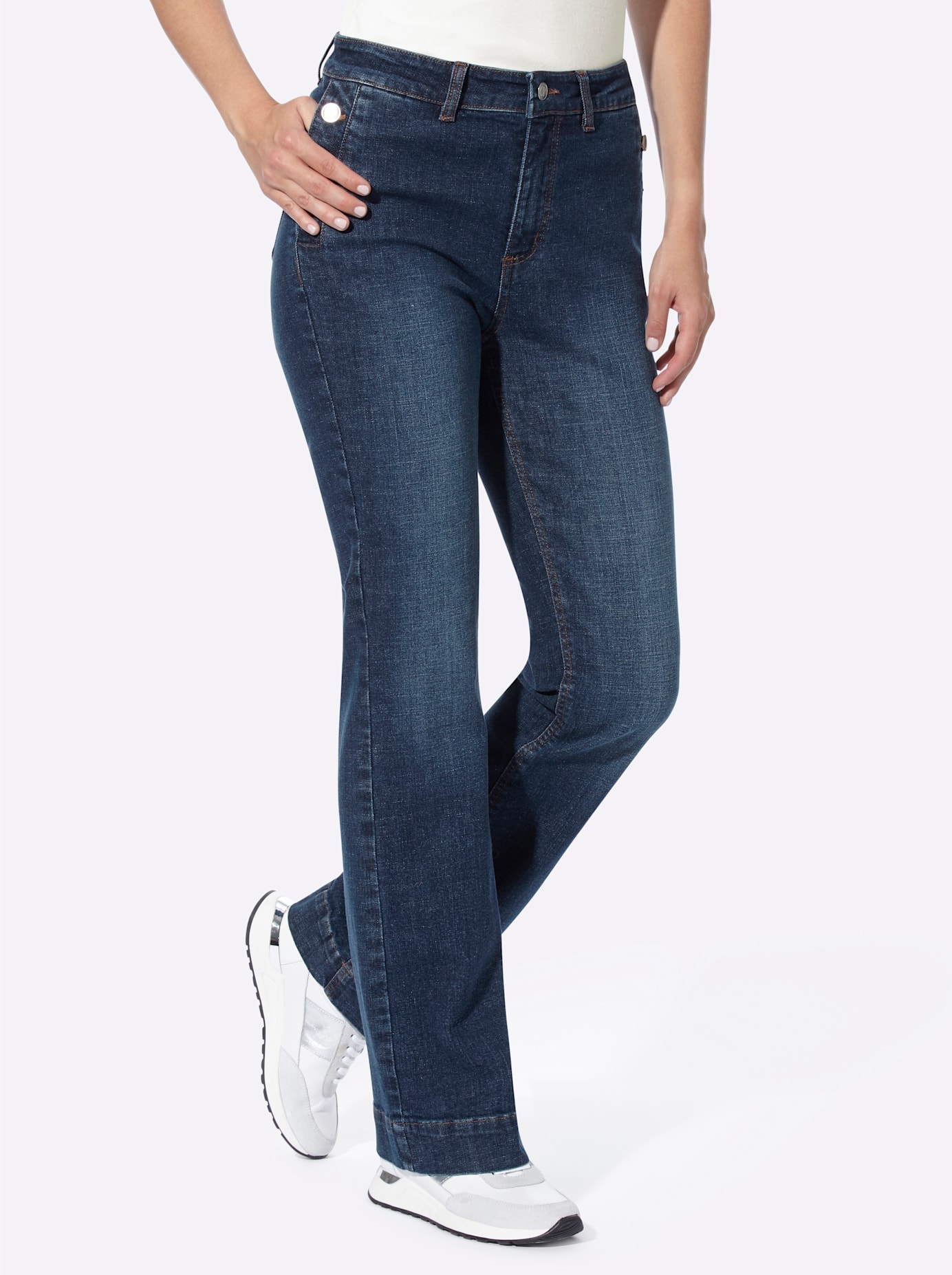 Push-up-Jeans, (1 tlg.)