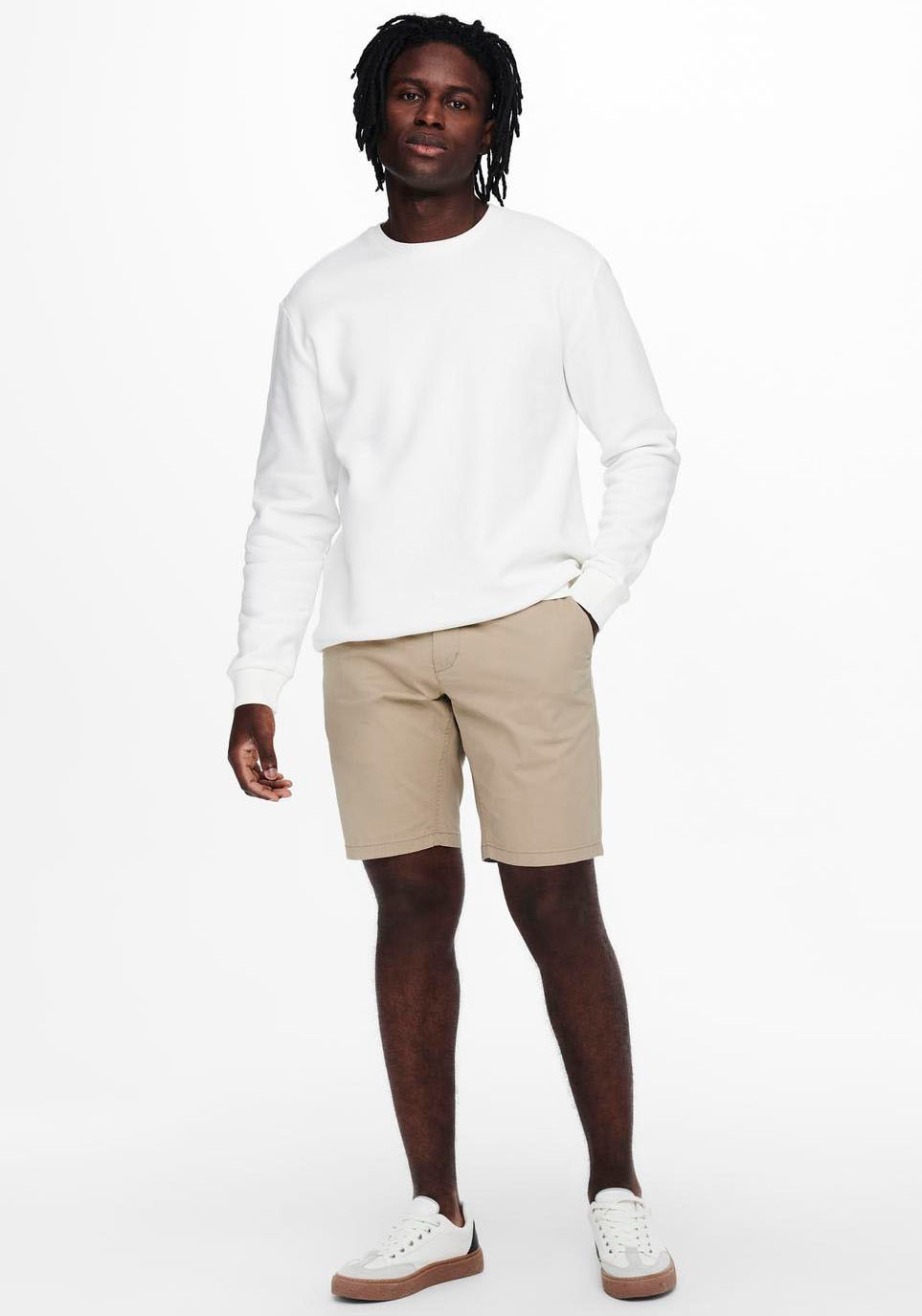 ONLY & SONS Shorts »ONSCAM LIFE SHORTS PK 8237«  Baumwollmischung, regular fit