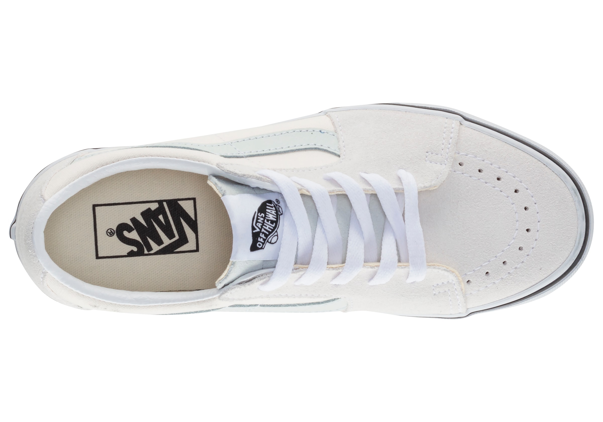Vans Sneaker »SK8-Low«, mit kontrastfarbenem Logo an der Ferse