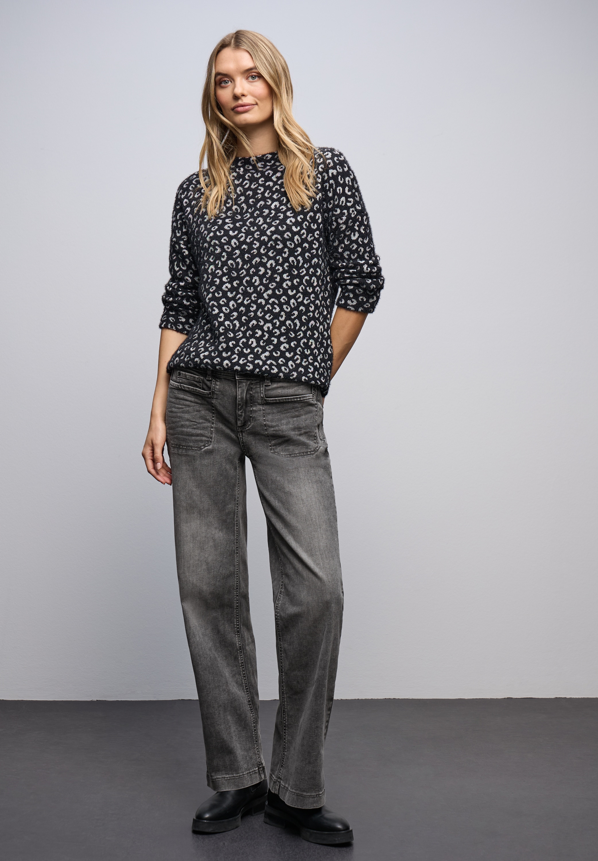 STREET ONE Weite Jeans