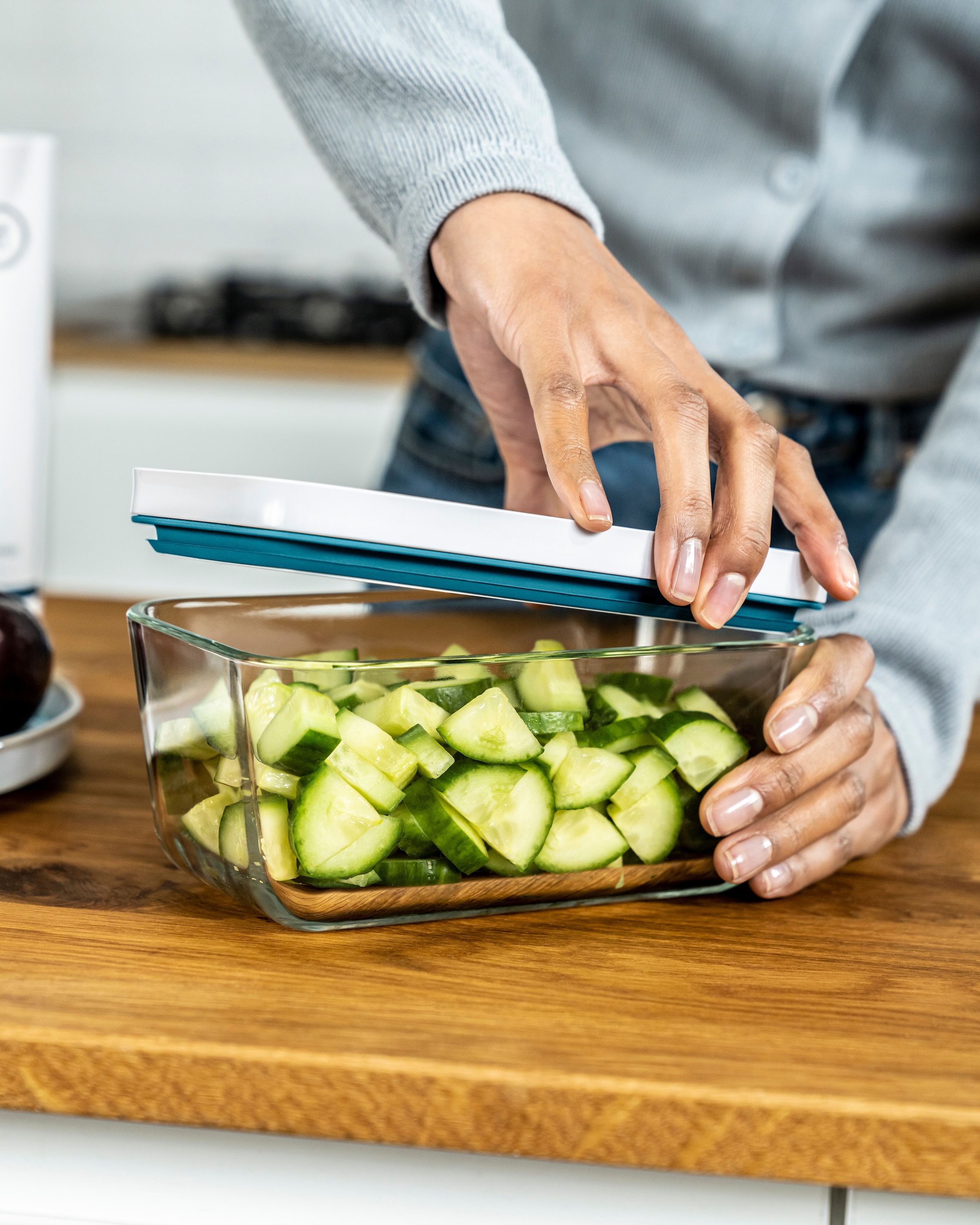 Zwilling Vakuumbehälter »Fresh & Safe«, (1 tlg.), Spülmaschinen-/mikrowellengeeignet; ofengeeignet, weniger Gefrierbrand