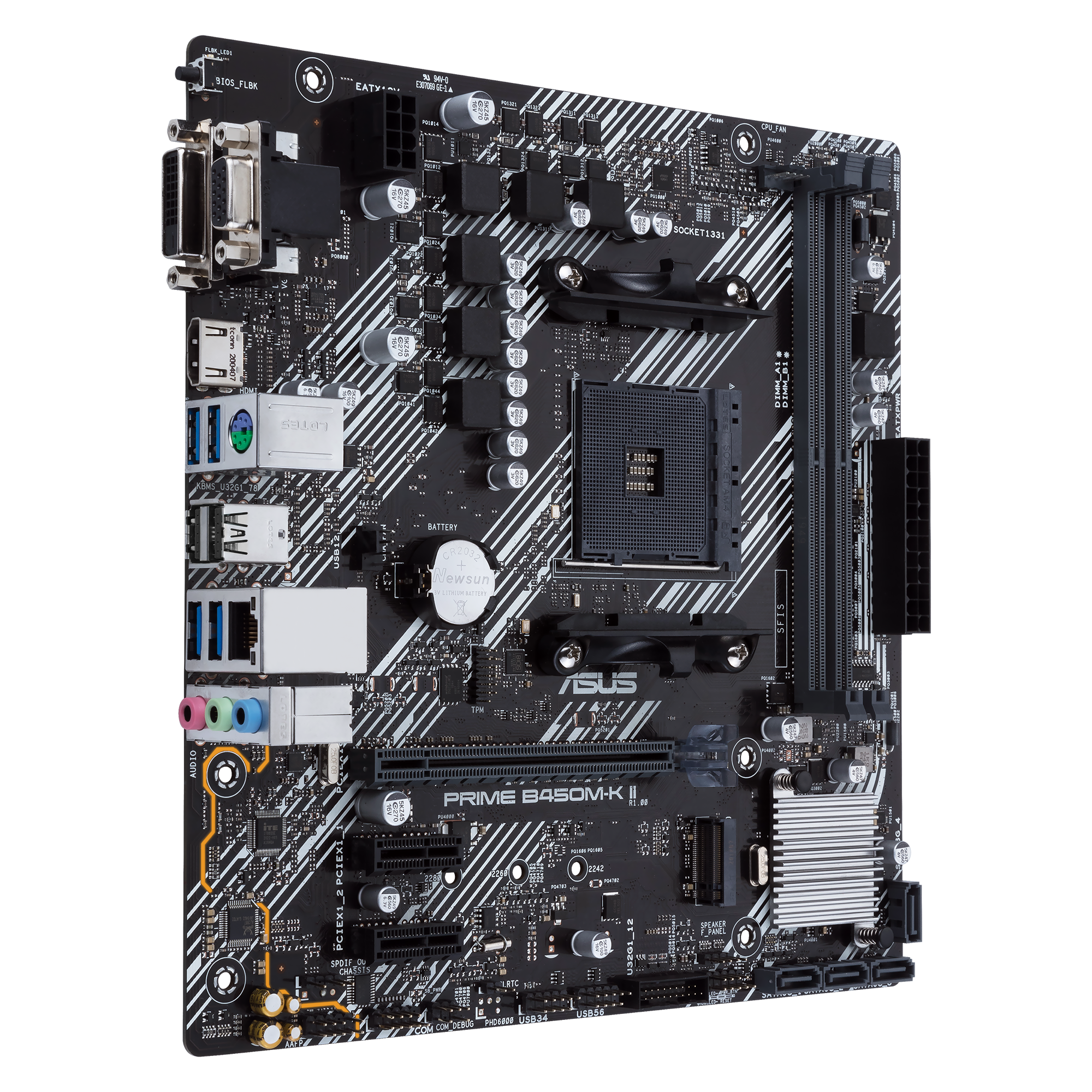 Asus Mainboard »PRIME B450M-K II«