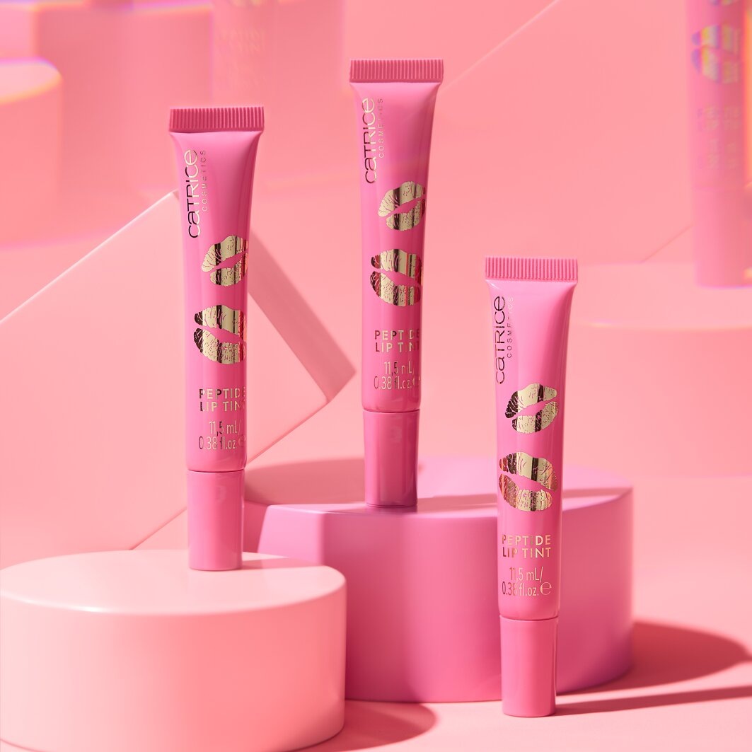 Catrice Lipgloss »KISS & GLOW Peptide Lip Tint«, (Set, 3 tlg.)