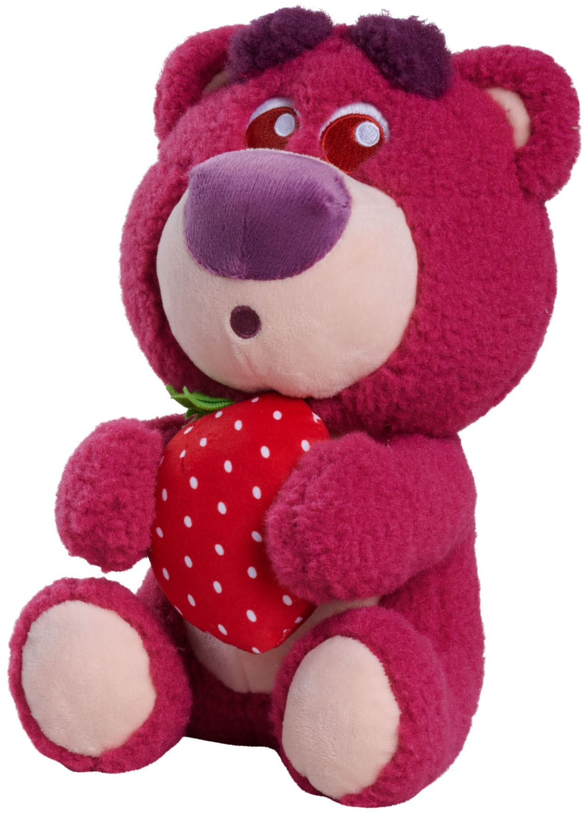 SIMBA Plüschfigur »Pixar Erdbeer Lotso, 25 cm« mit Erdbeerduft