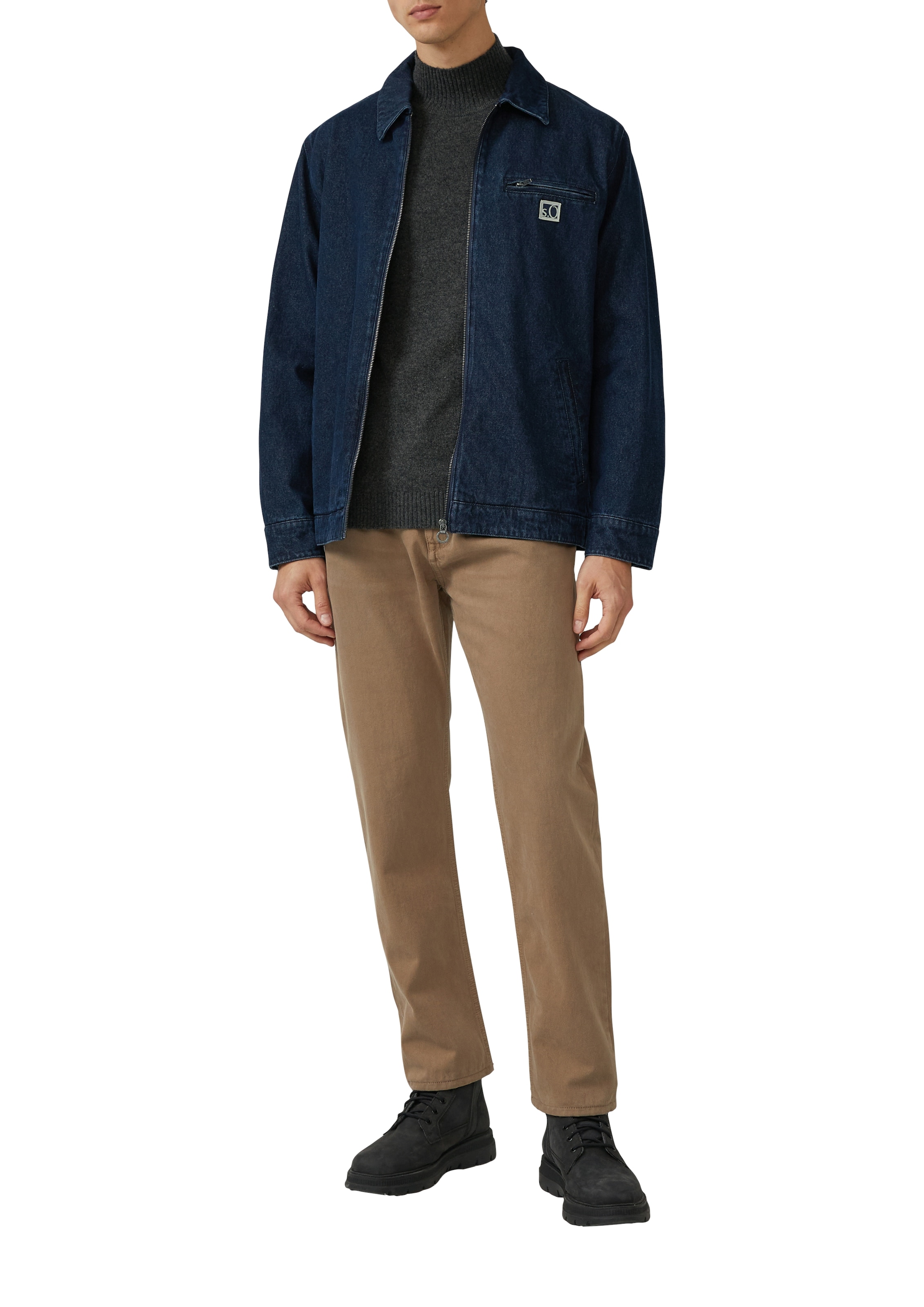 s.Oliver Stehkragenpullover mit Stehkragen