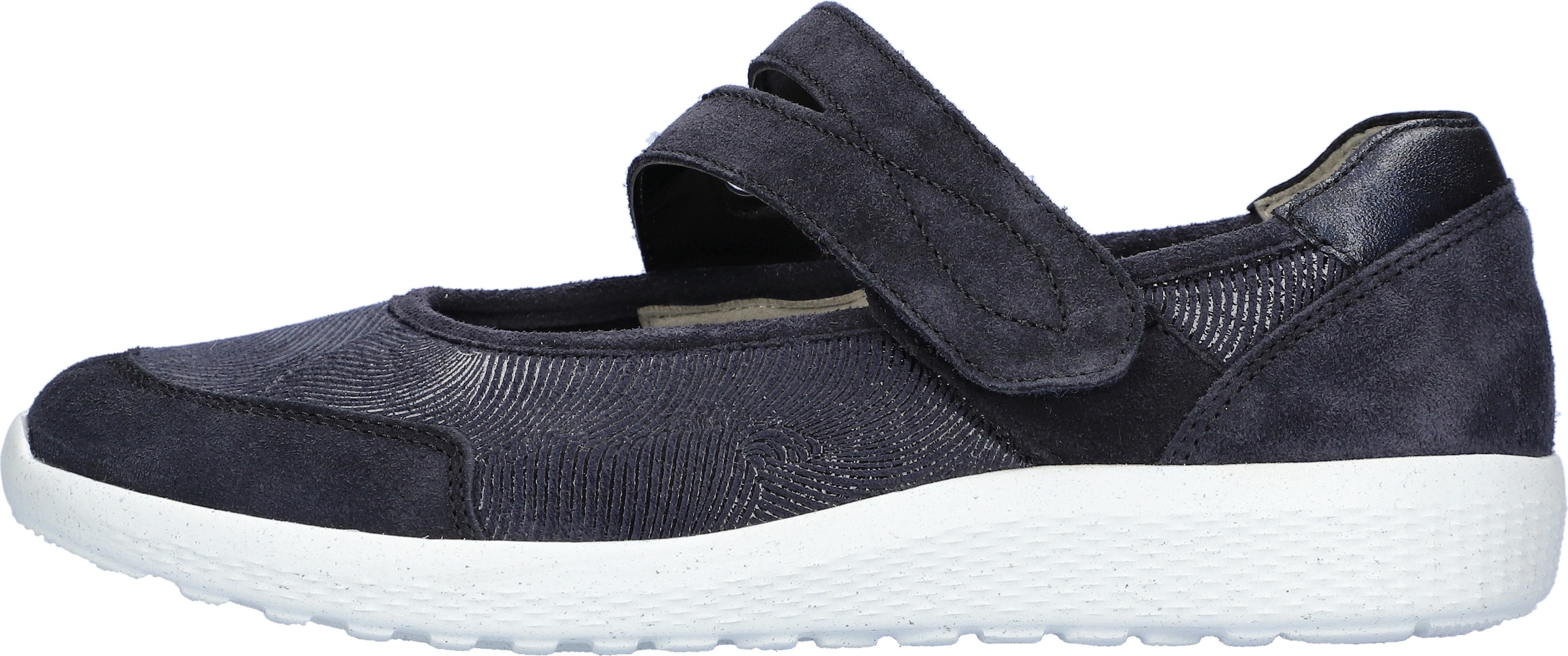 Waldläufer Riemchenballerina »K-IRA Soft«  Schlupfschuh mit Klettriegel, Bequemschuh, K-Weite