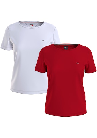 Rundhalsshirt »TJW 2PACK SOFT JERSEY TEE«, (2 tlg., 2er-Pack)