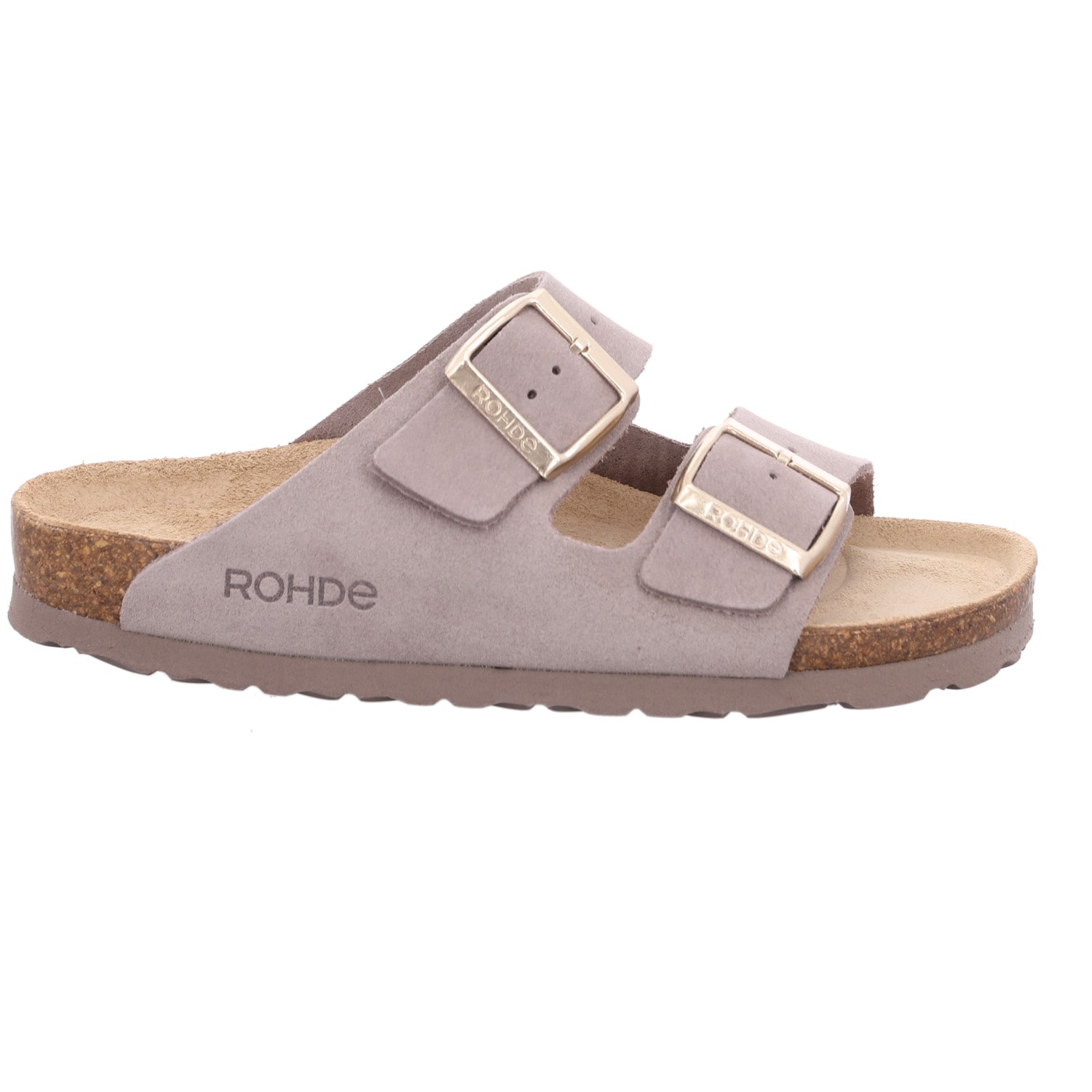 Rohde Pantolette »ALBA«  Sommerschuh, Hausschuh, Zweischnaller, Strandschuh mit Softfußbett