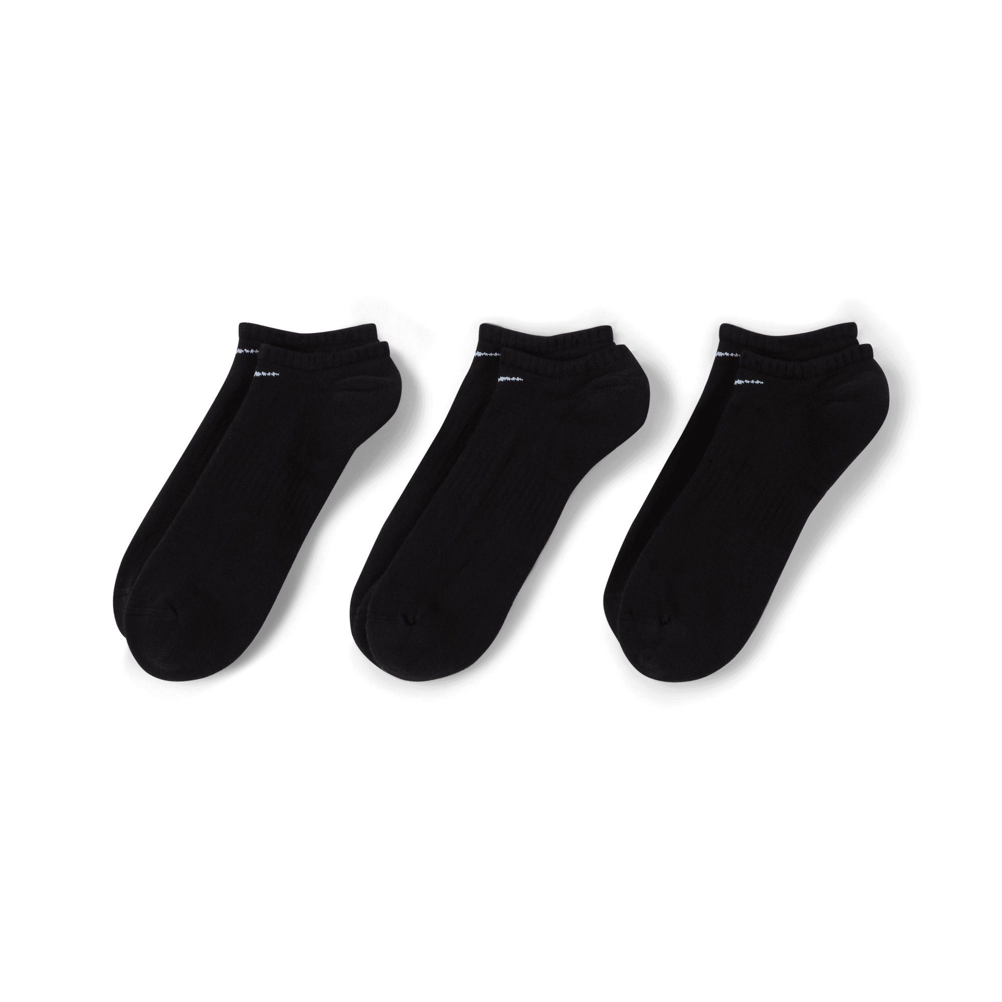 Nike Funktionssocken »EVERYDAY CUSHIONED TRAINING NO-SHOW« Packung, 3 Paar tlg. dicke Frottee-Sohle, mit Dri-FIT-Technologie, niedrige Passform